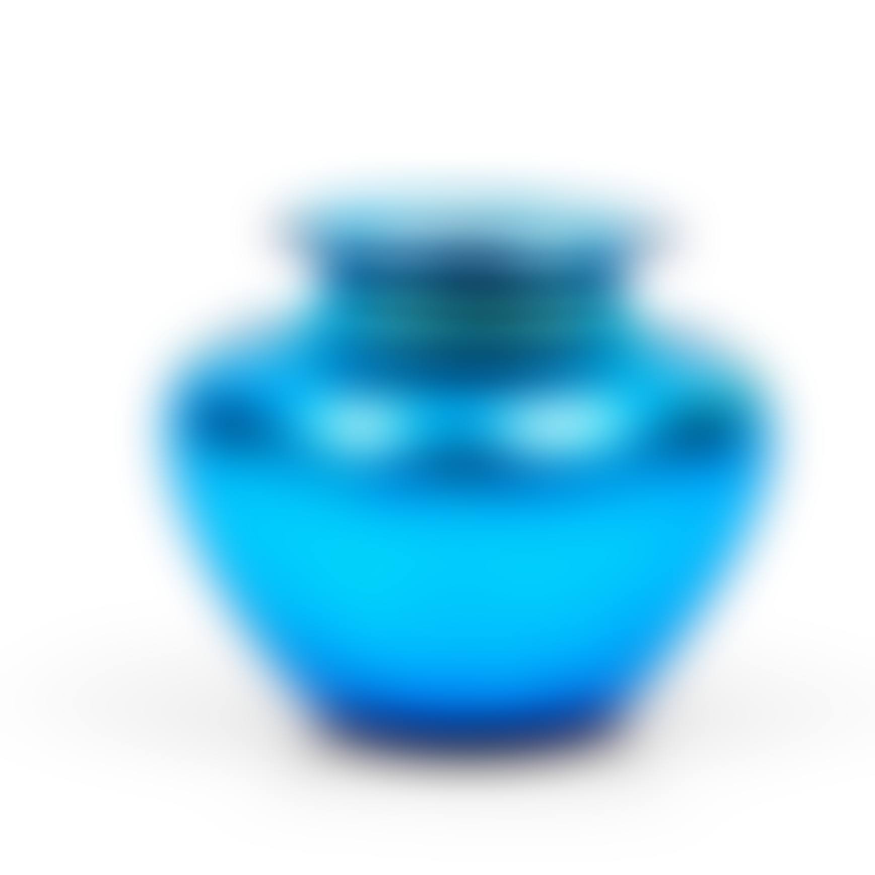 Steuben Blue Aurene Glass Vase (preview)