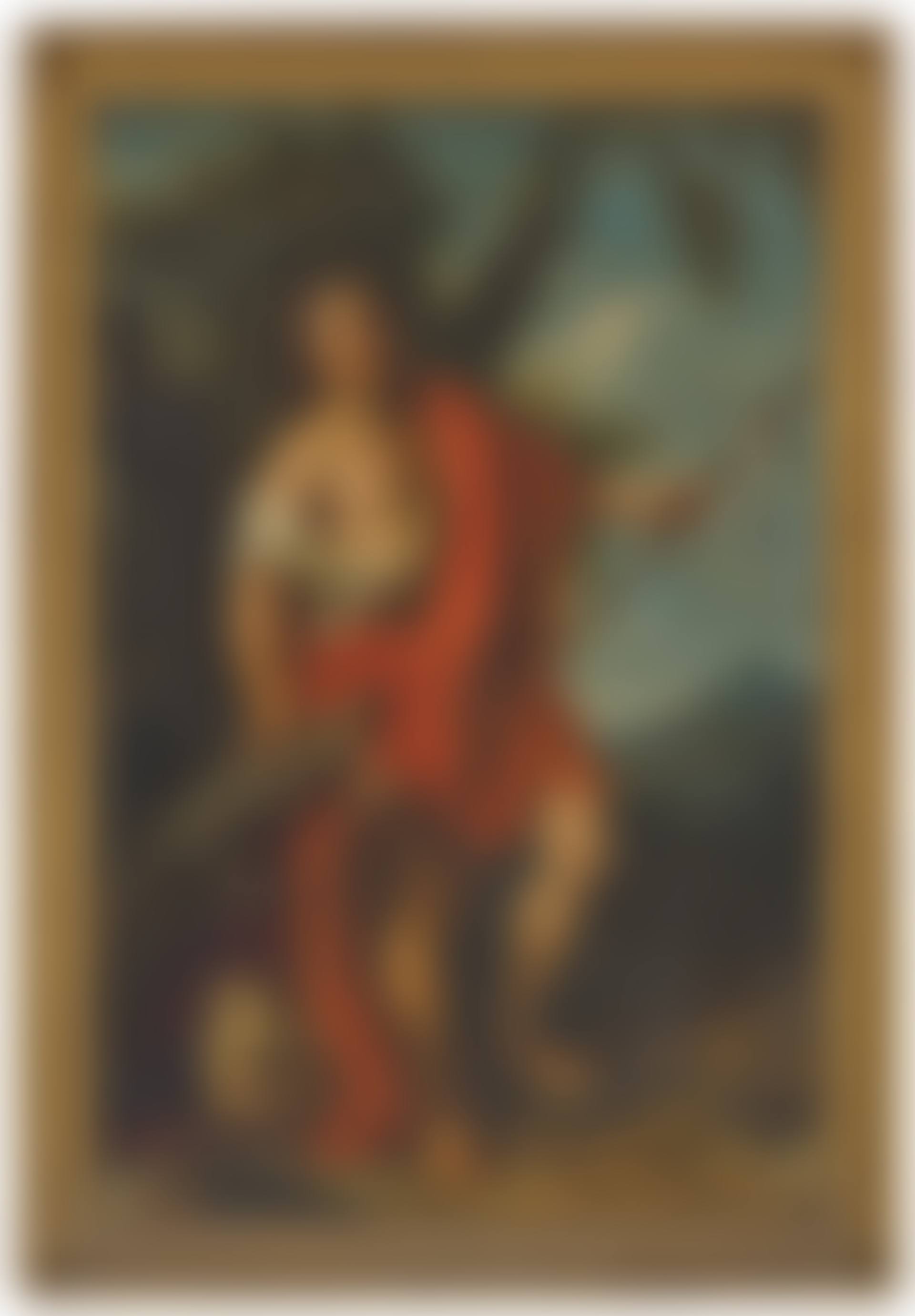The young Saint John the Baptist in the wilderness (preview)