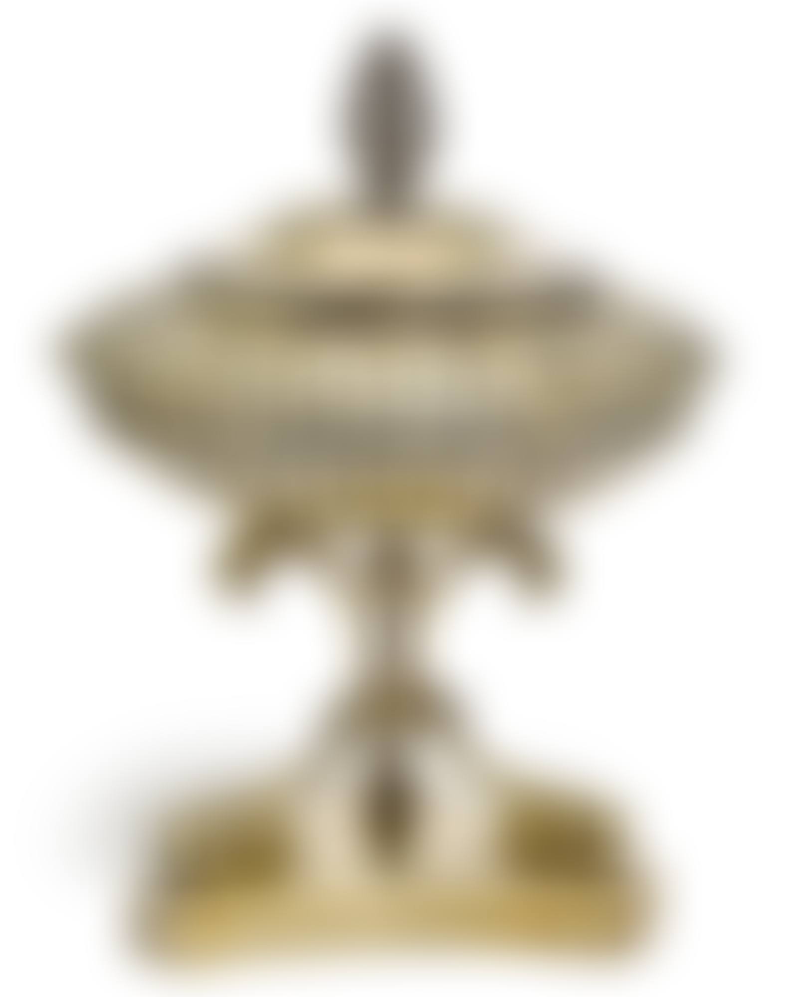 A Russian silver-gilt tazza and cover, Peter Grigoriev, Moscow, 1817 (preview)