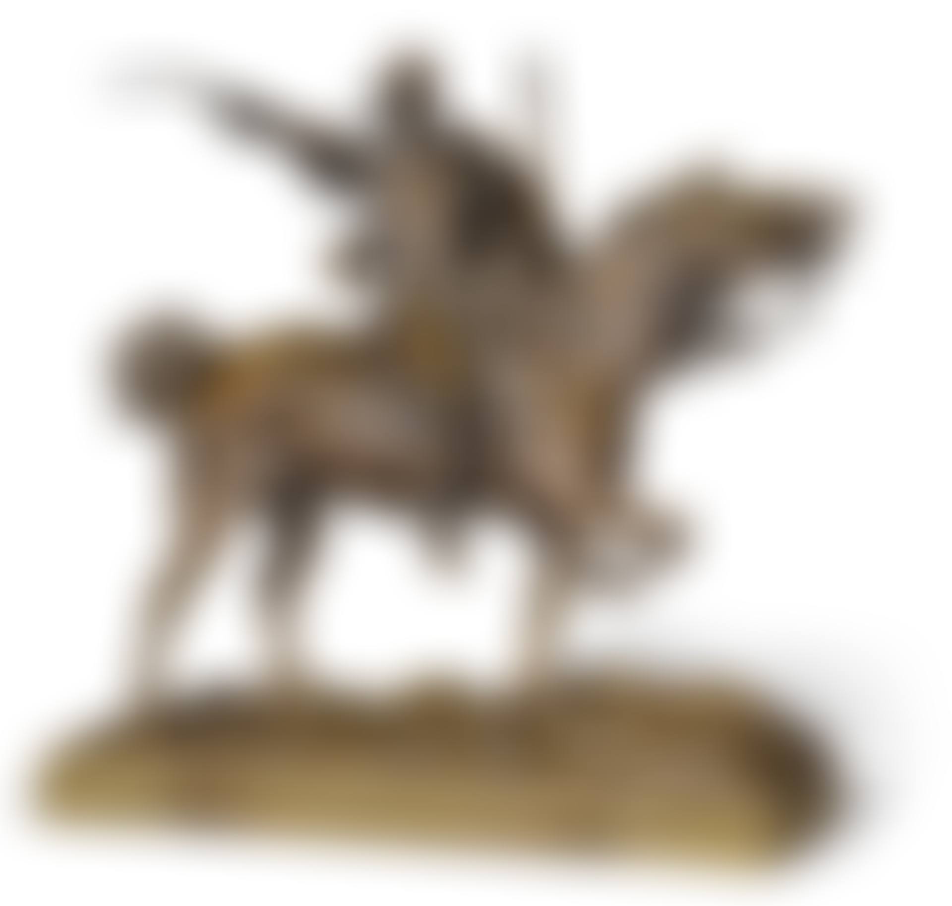Svyatoslav on the Way to Tsargrad: a bronze figural group, after the model by Evgeny Lansere (1848-1886), cast by Shtange, 1848-1886 (preview)