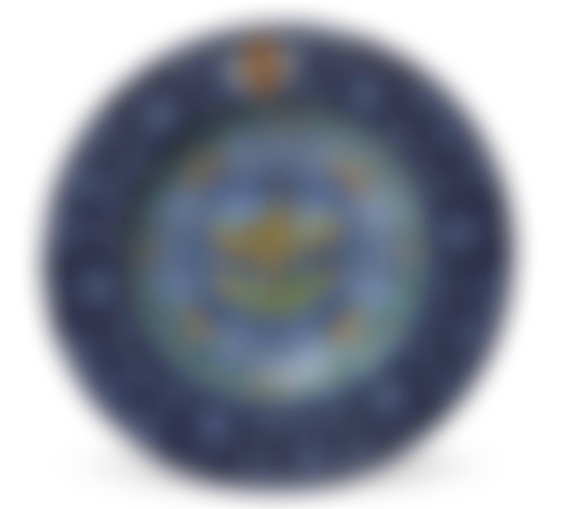 A FAENZA MAIOLICA ARMORIAL DATED BERETTINO-GROUND DISH (preview)