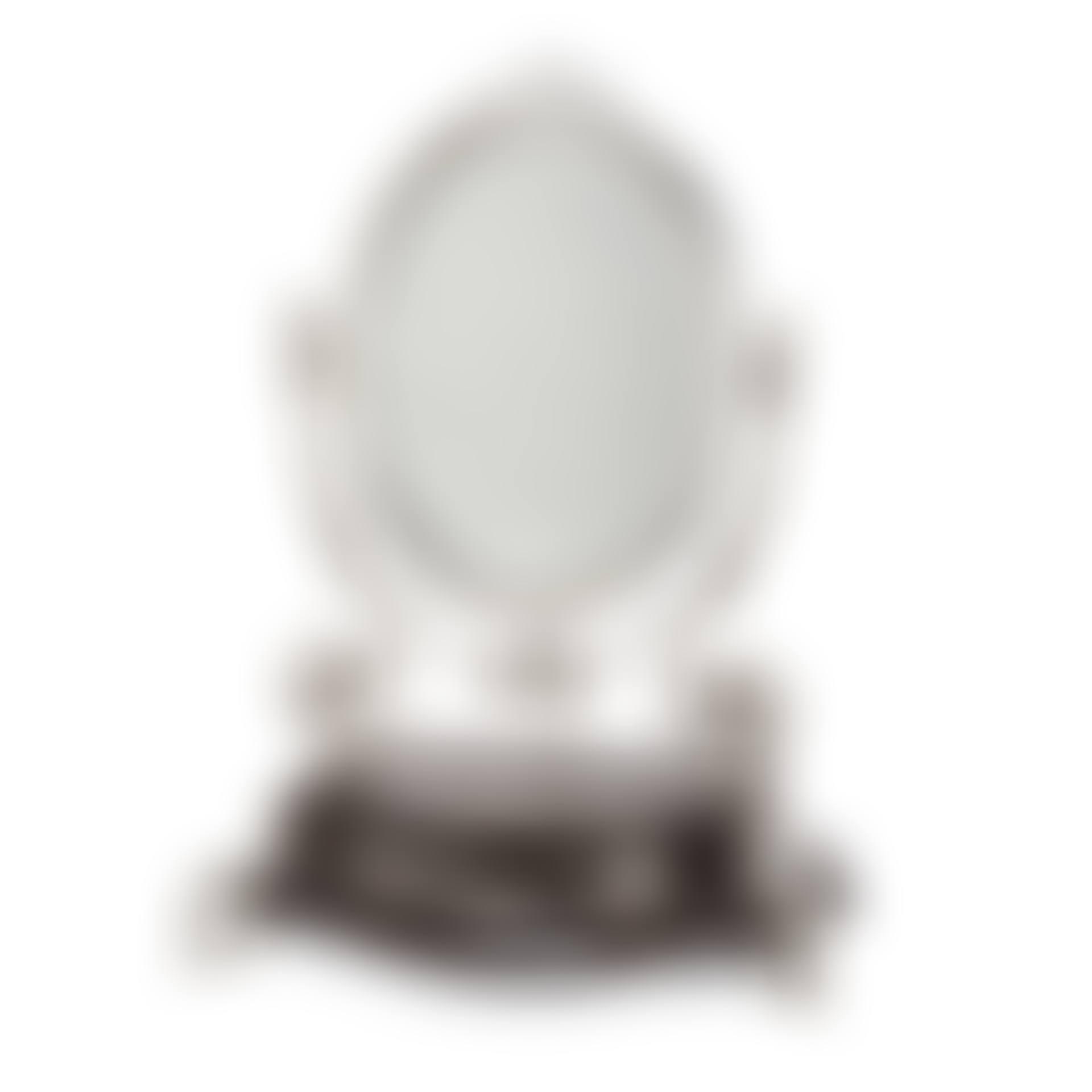 A large Victorian silver and coromandel wood dressing table mirror (preview)