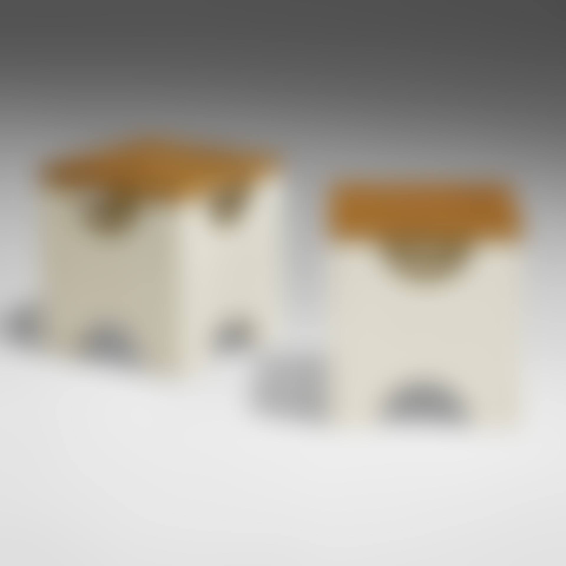 Dado occasional tables model T29, pair (preview)