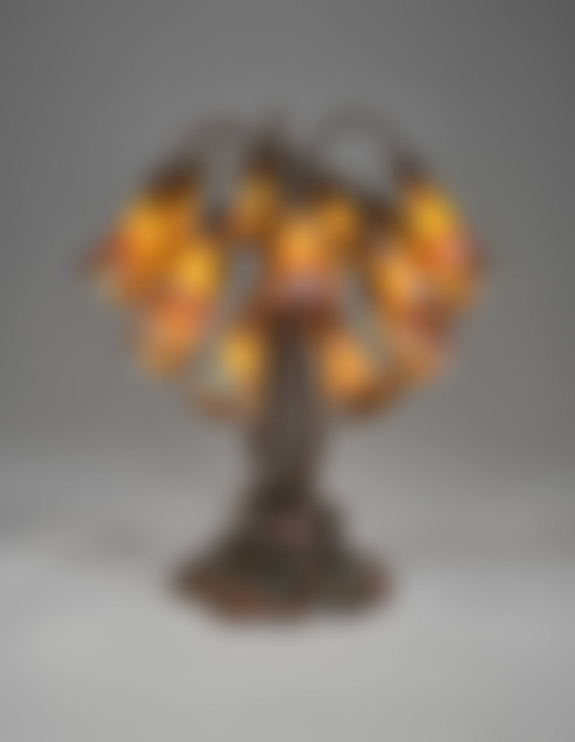 Eighteen-Light "Lily" Table Lamp (preview)