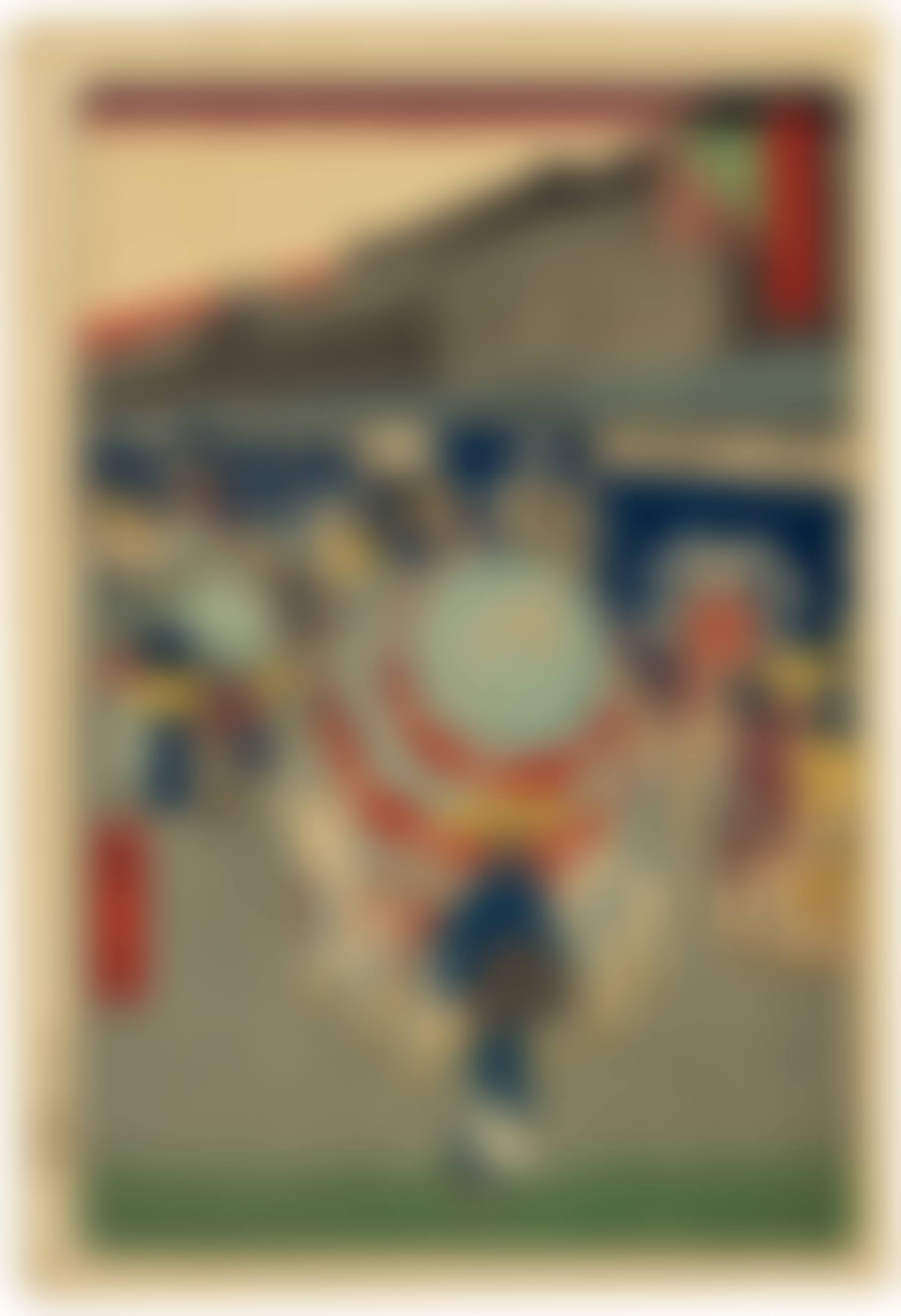 Nihonbashi tori icchome ryakuzu (View of Nihonbashi-tori 1 chome) (preview)