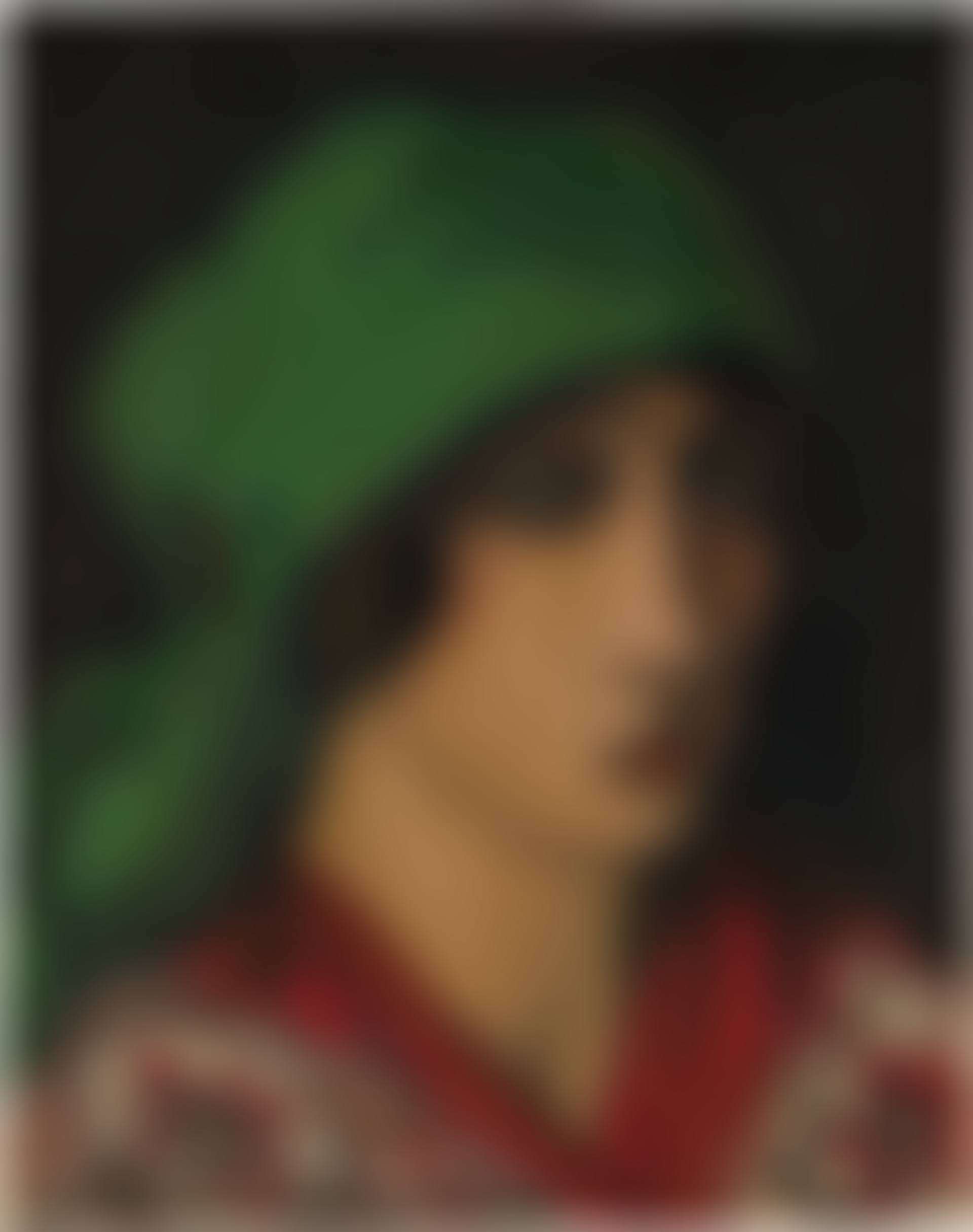 Ruth with Green Headcloth (Red Lips) (preview)