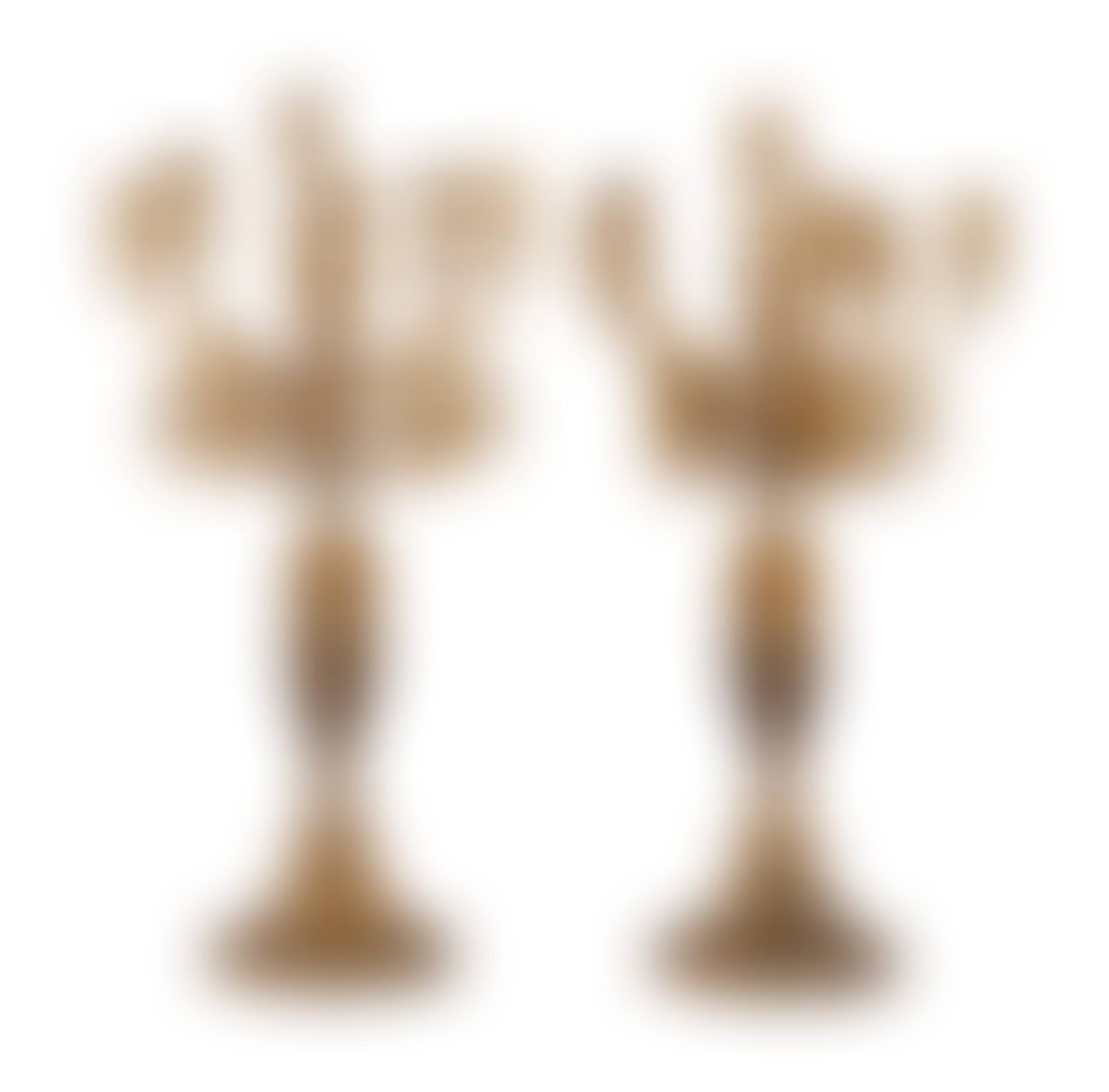 A Pair of French Gilt Bronze Six-Light Candelabra (preview)