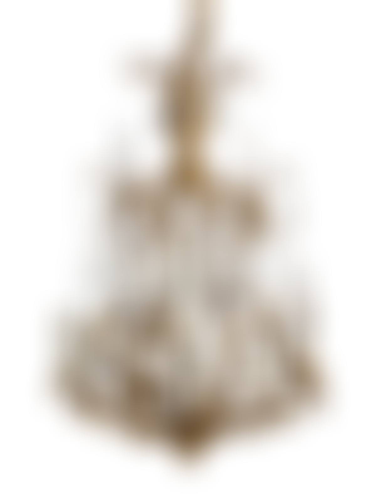 A French Gilt Metal and Glass Eight-Light Chandelier (preview)
