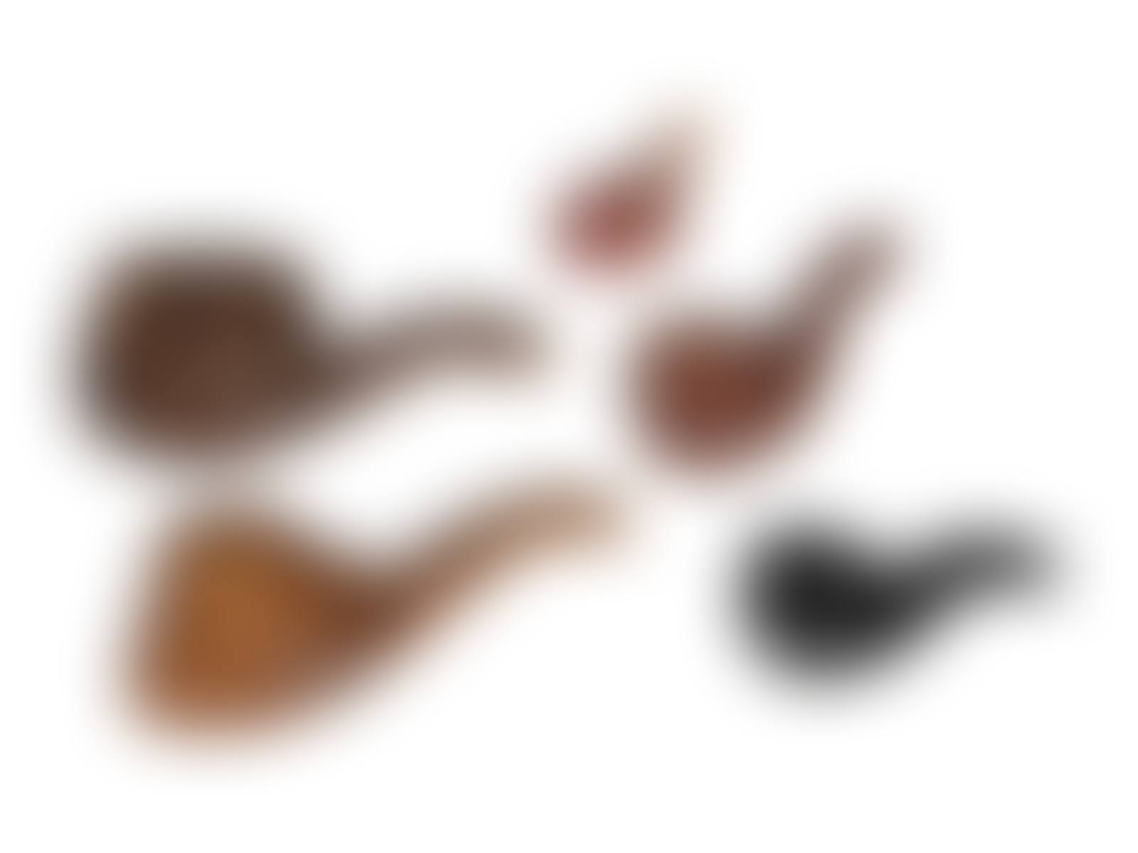 Five Continental Carved Meerschaum Pipes (preview)