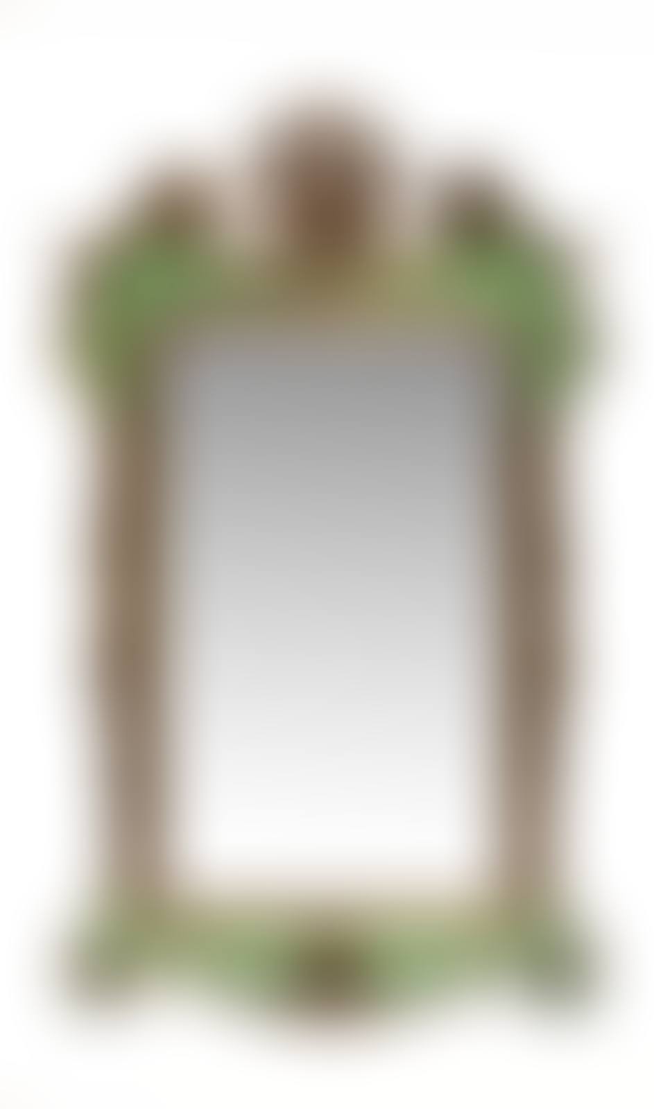 A George III Style Painted and Parcel Gilt Mirror (preview)