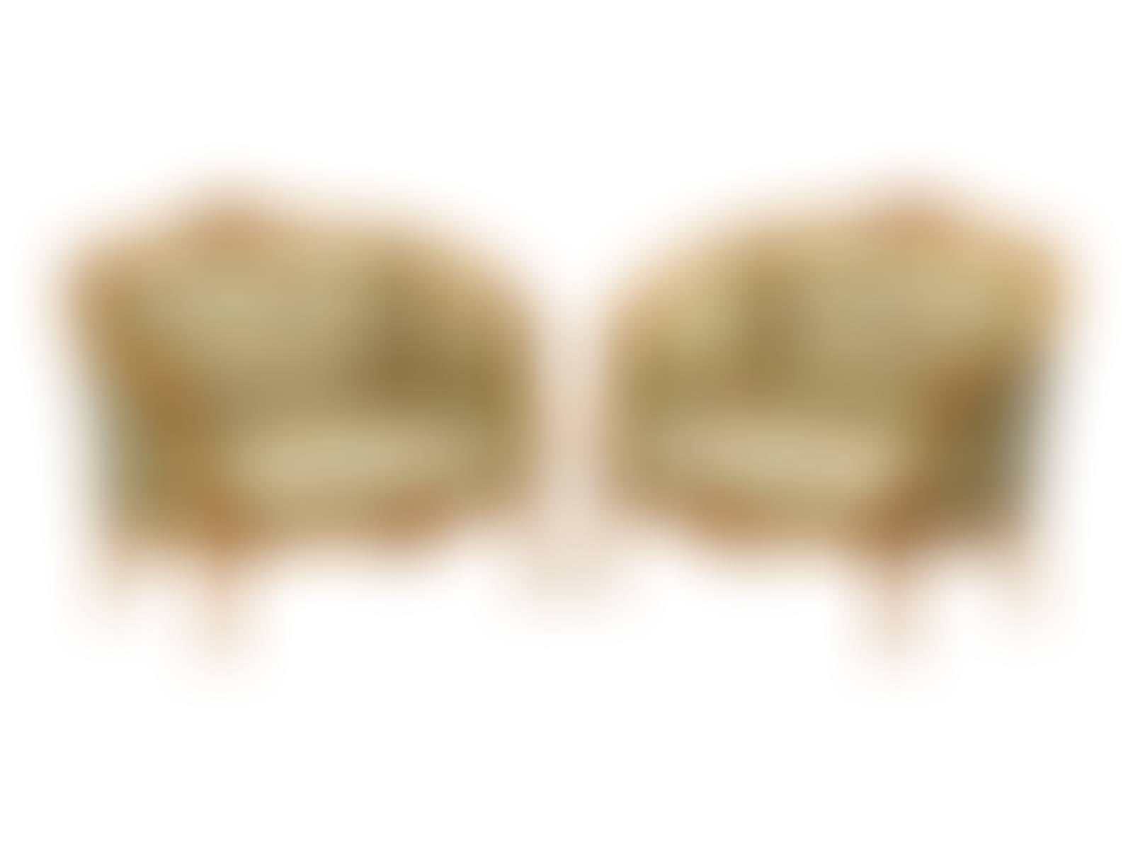 A Pair of Louis XV Style Giltwood Sofas (preview)
