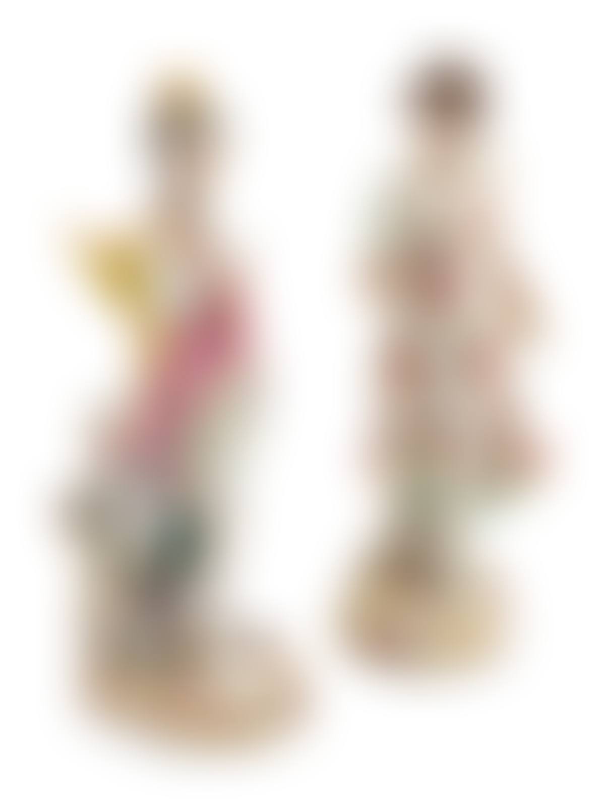 A Pair of Continental Porcelain Figures (preview)