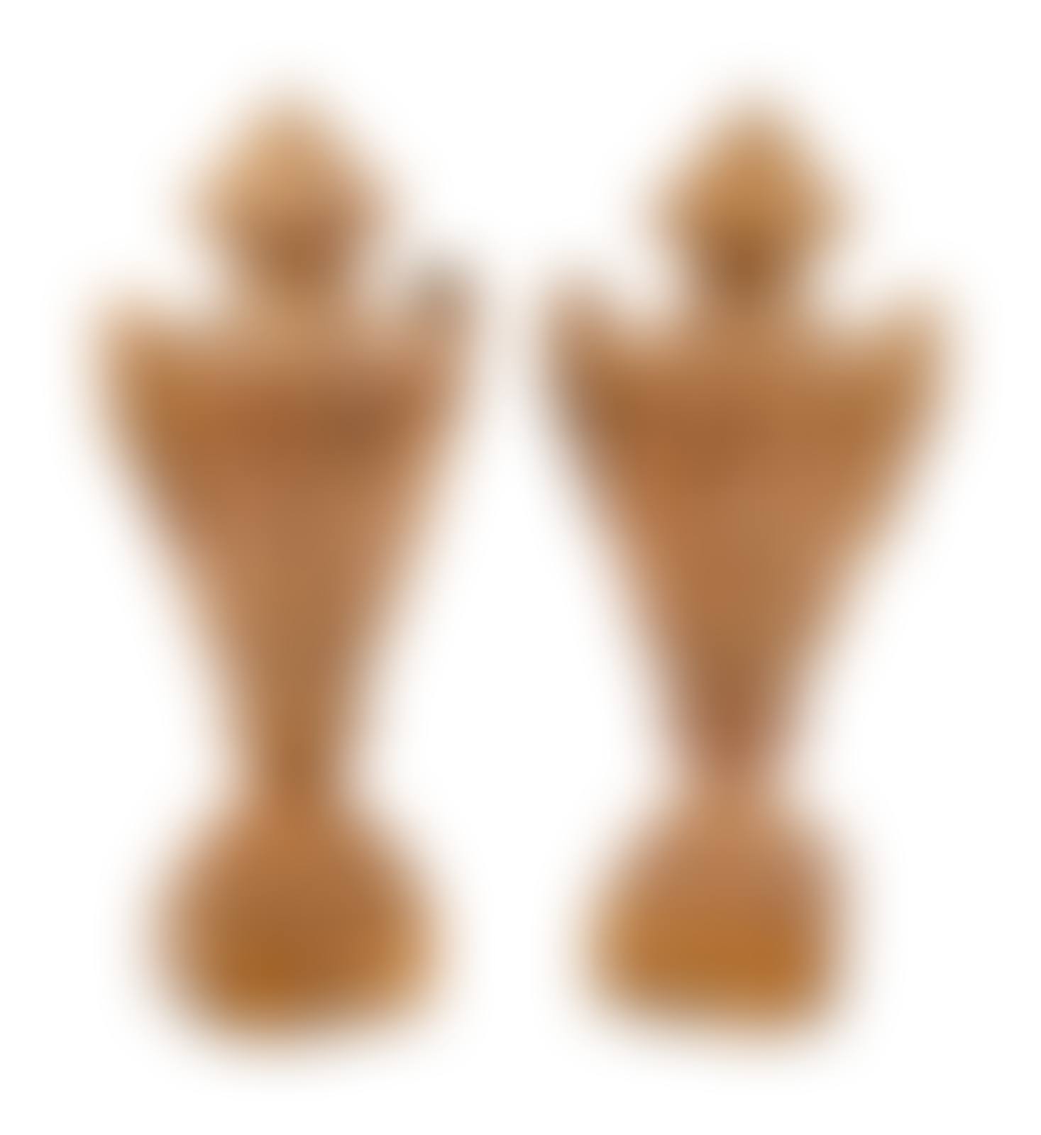 A Pair of Gothic Style Marble Urns with Satyr Handles (preview)