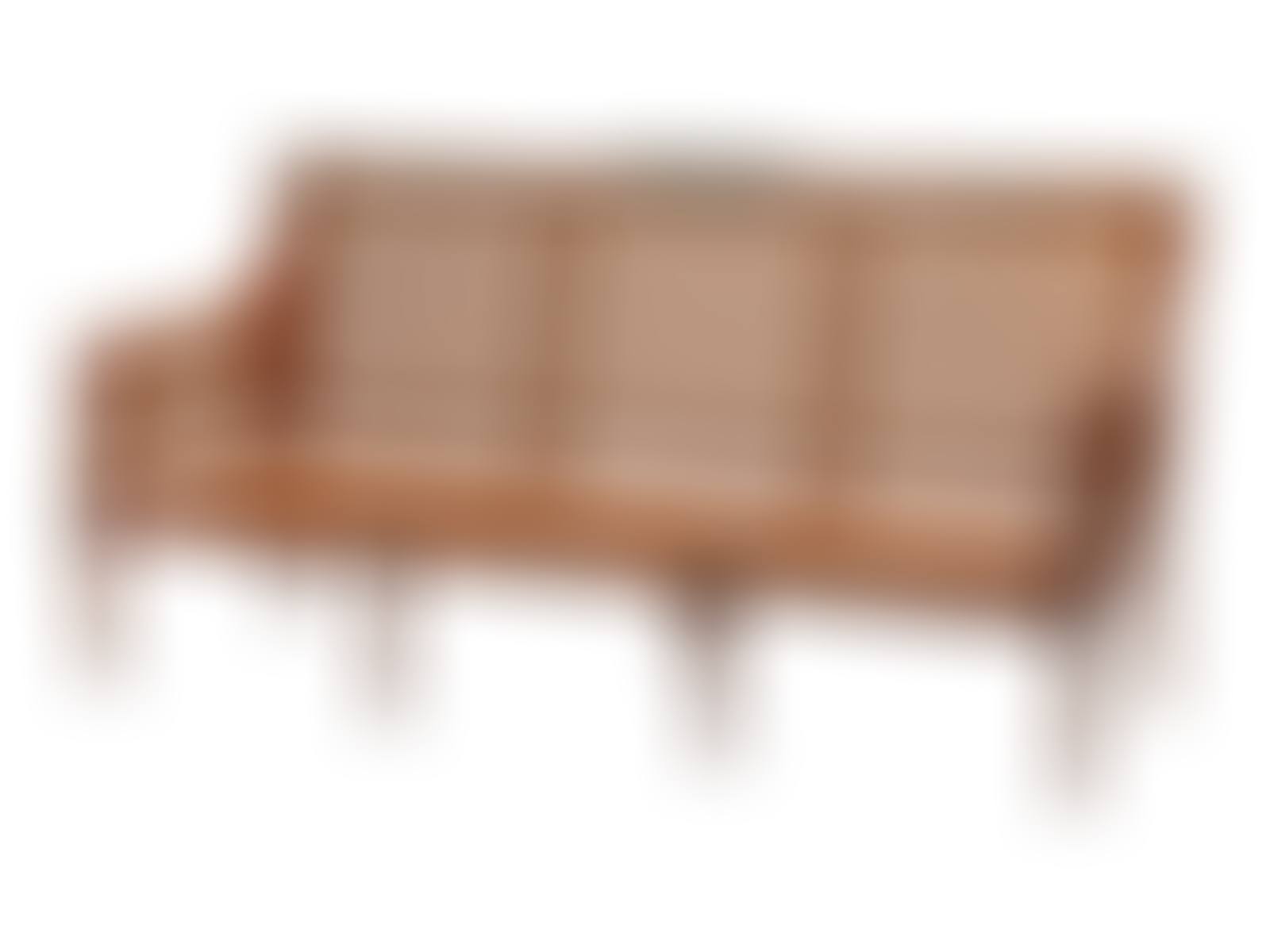 An Edwardian Painted Satinwood Caned Settee (preview)