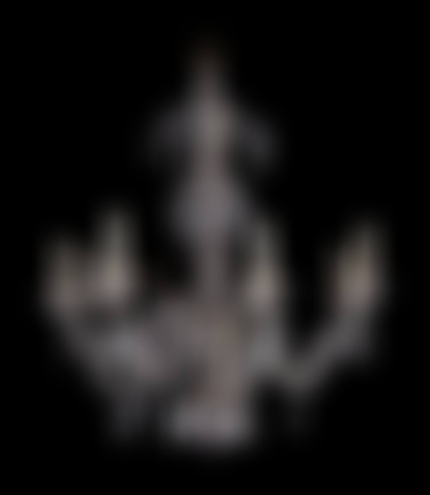 A Waterford Style Cut Glass Eight Light Chandelier (preview)