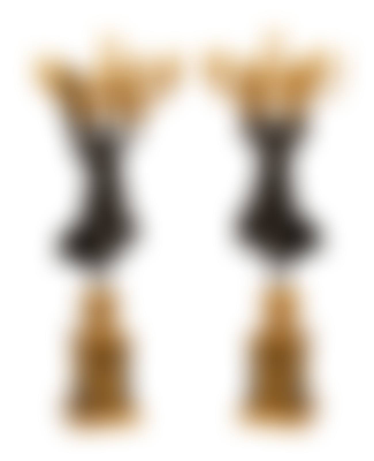 A Pair of Monumental Empire Style Gilt and Patinated Metal Seven-Light Figural Candelabra (preview)