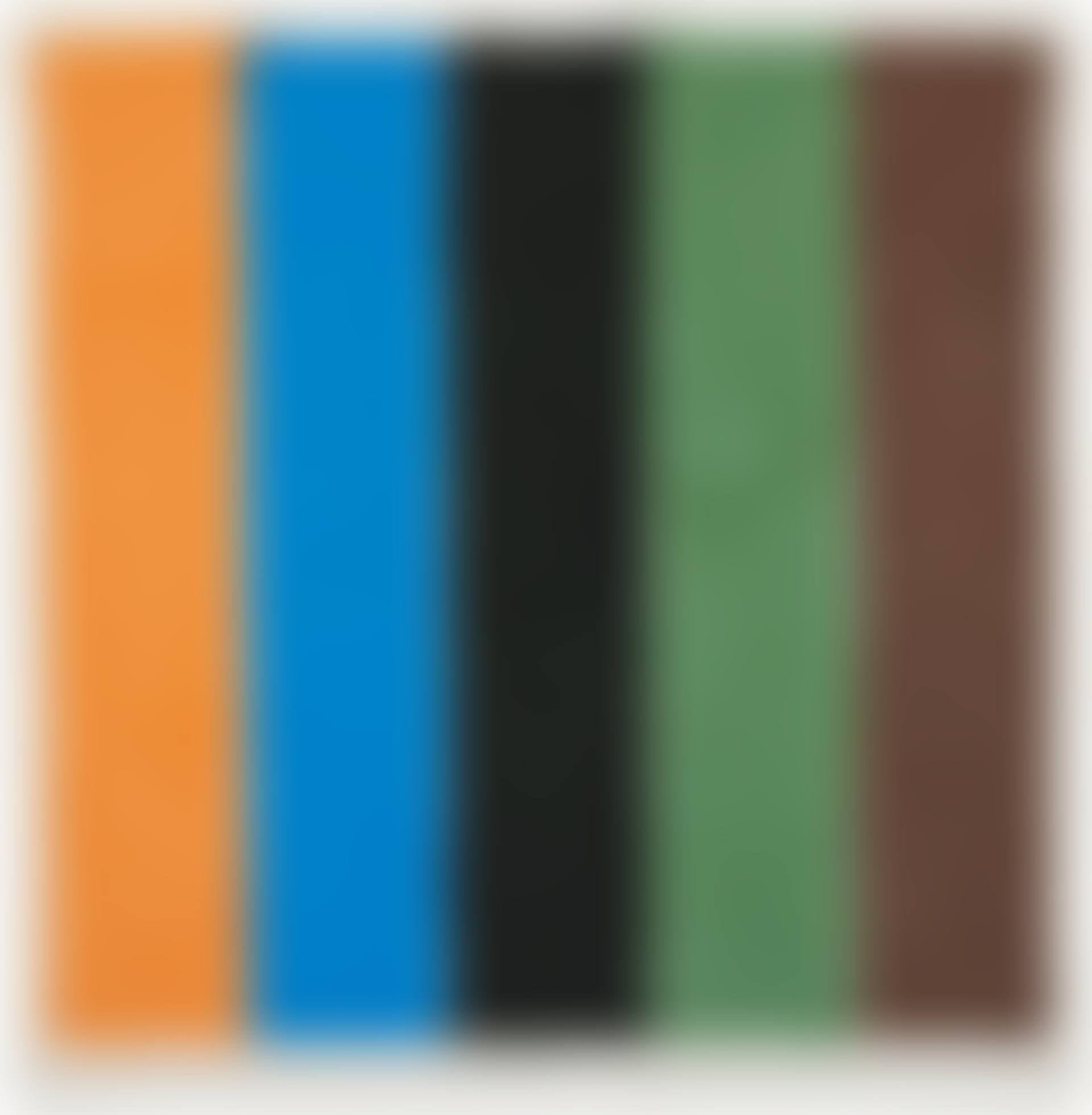 Colored Paper Image XXI (Orange Blue Black Green Brown) (preview)