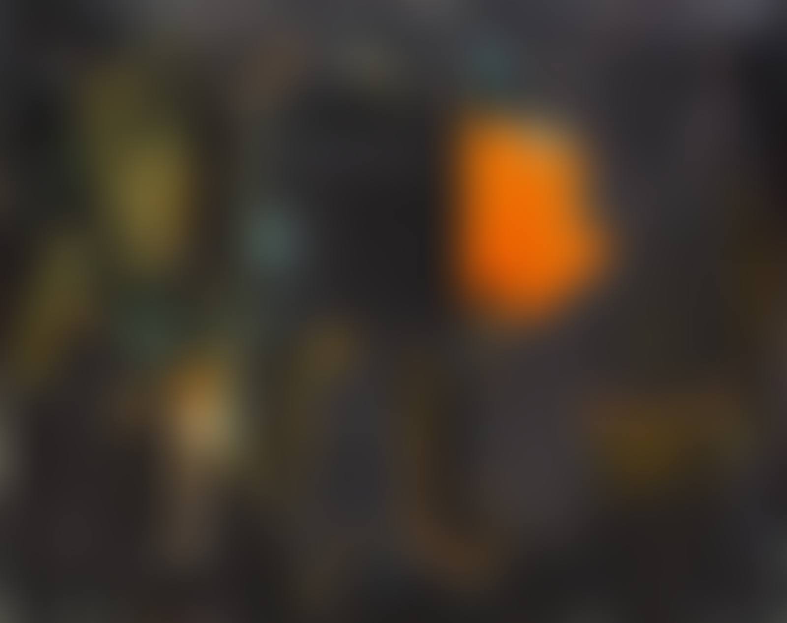 Untitled (Orange and Black Abstract) (preview)