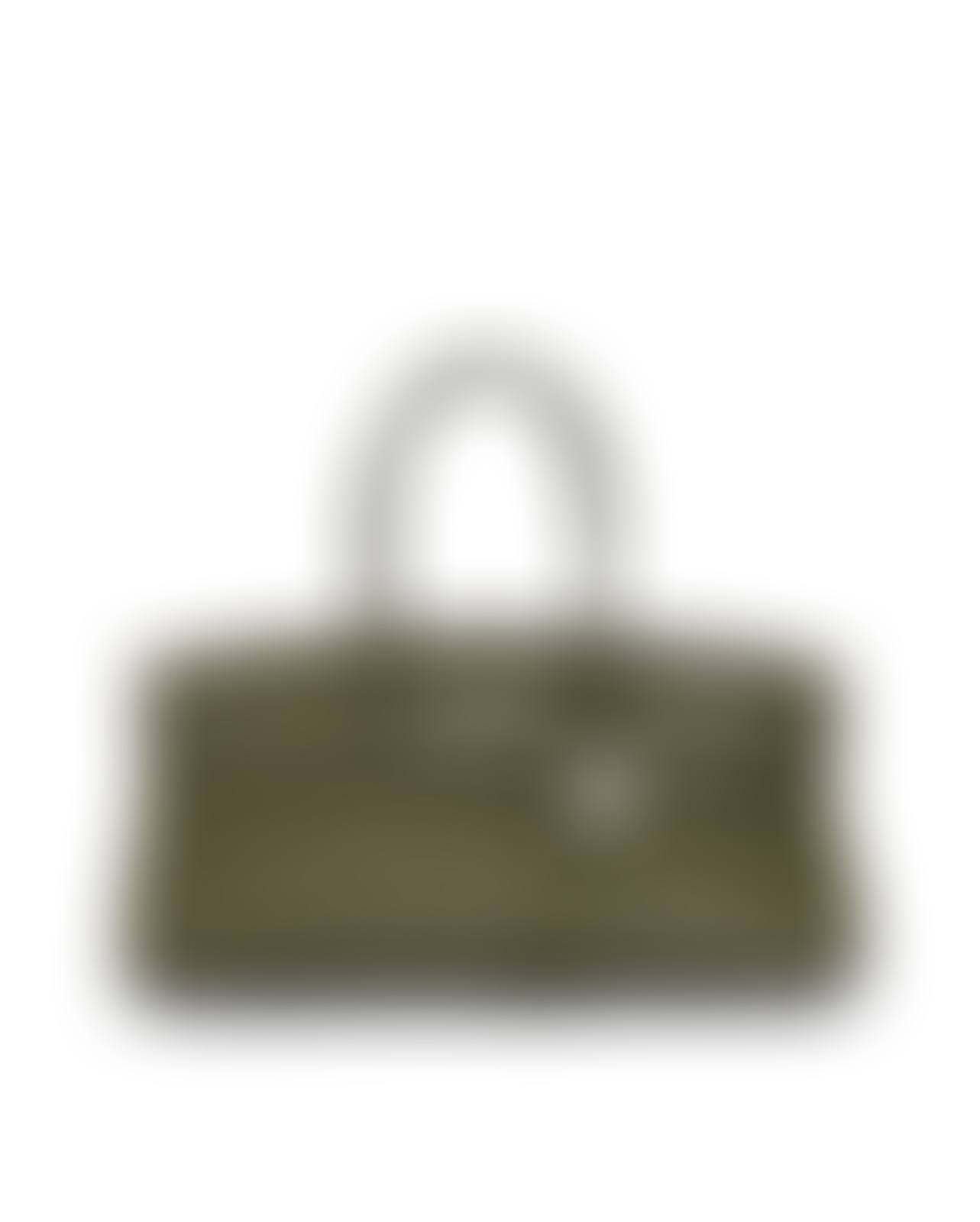 Hermès: Olive Green Shoulder Birkin With Palladium Hardware (preview)