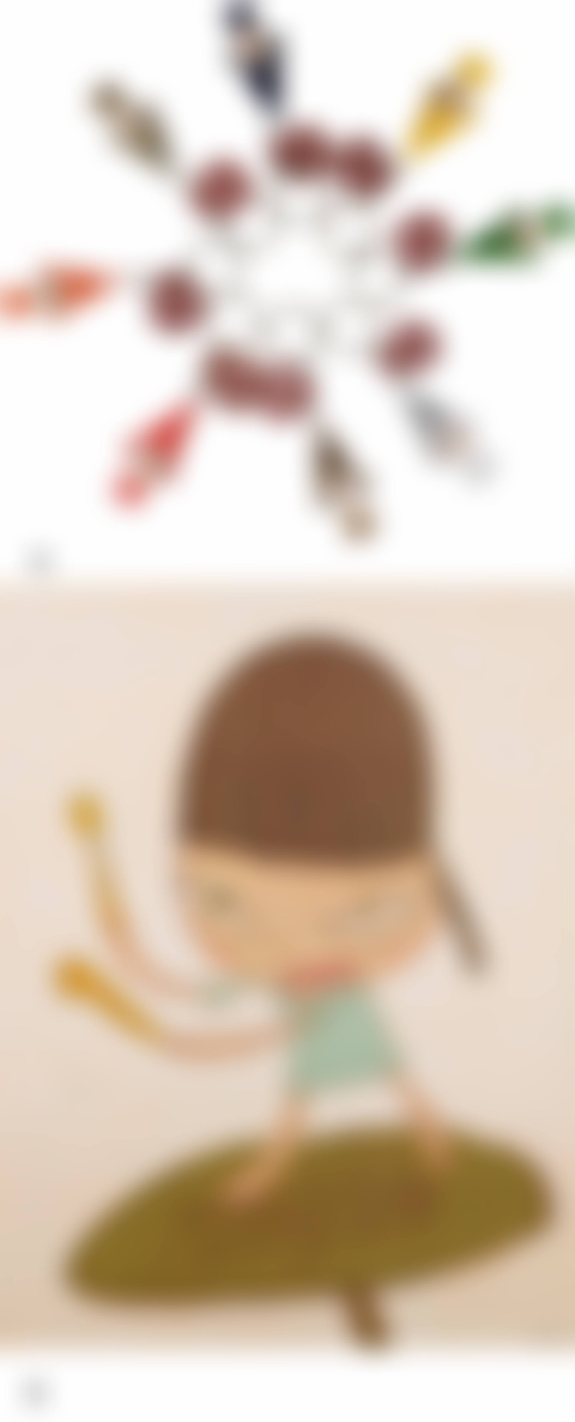 Mori Girl Key Rings, Marching on a Butterbur Leaf (preview)
