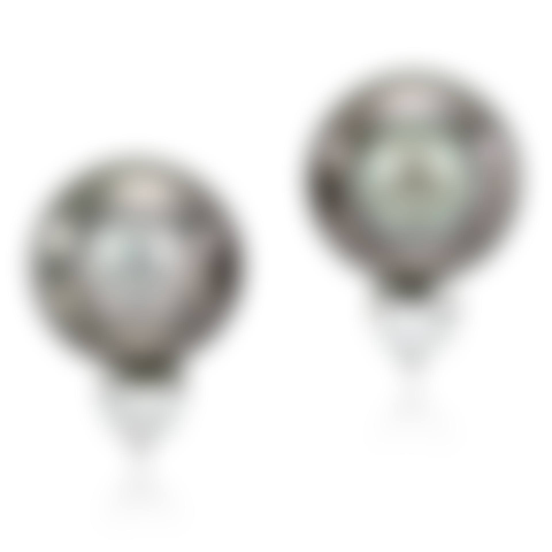 Pair of cultured pearl and diamond ear clips (preview)