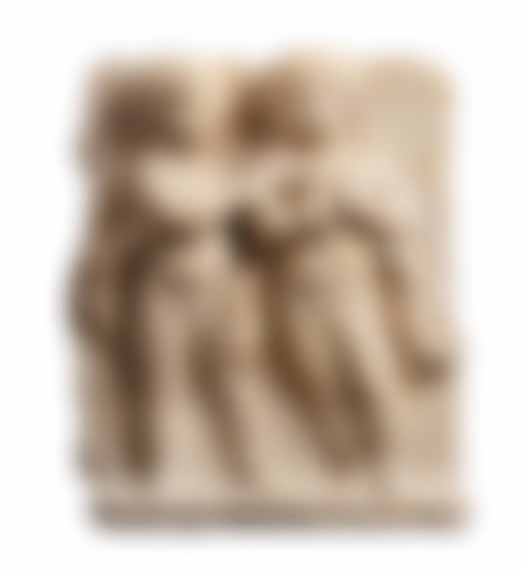 Marble relief representing two Putti (preview)