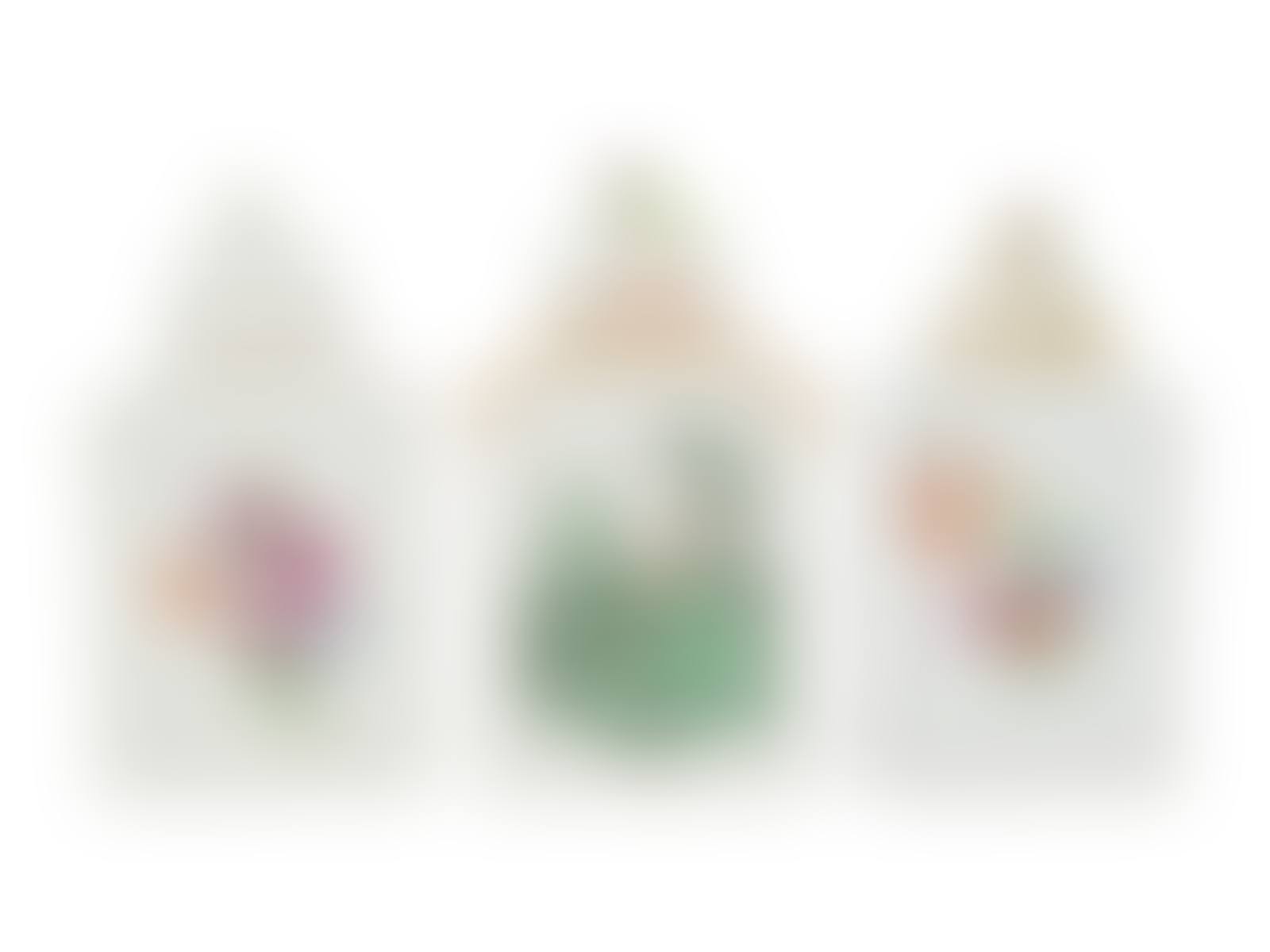 Three German Porcelain Tea Caddies (preview)