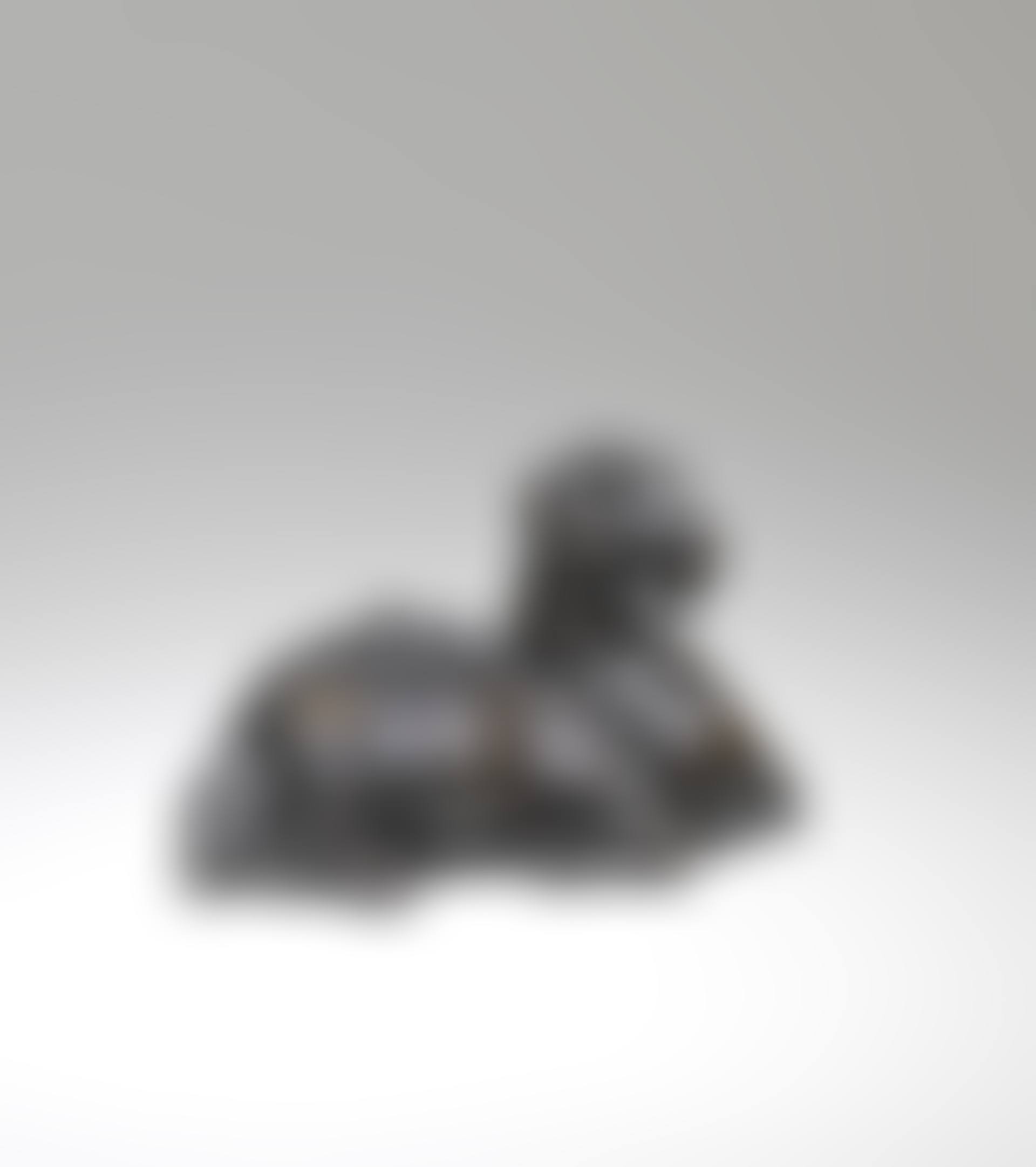 A RARE BRONZE GOAT-FORM RETICULATED INCENSE BURNER AND COVER (preview)