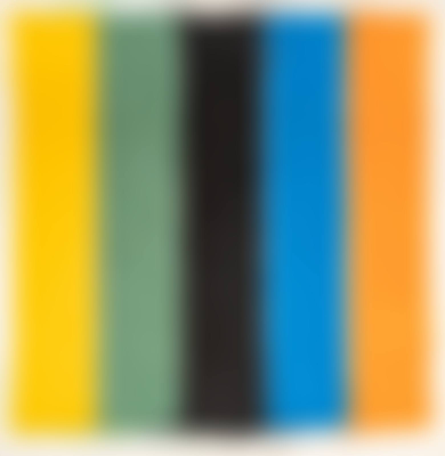 Colored Paper Image XIII (Yellow Green Black Blue Orange) (preview)