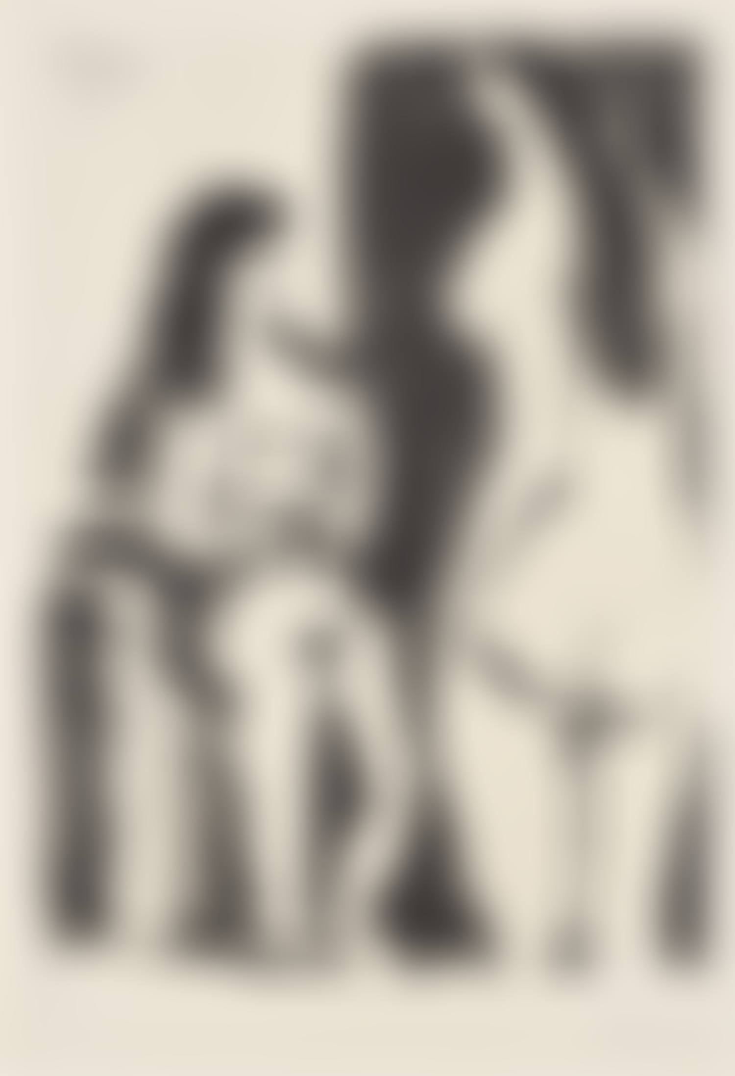 Deux femmes (Two Women) (Bl. 1198, Ba. 1180) (preview)