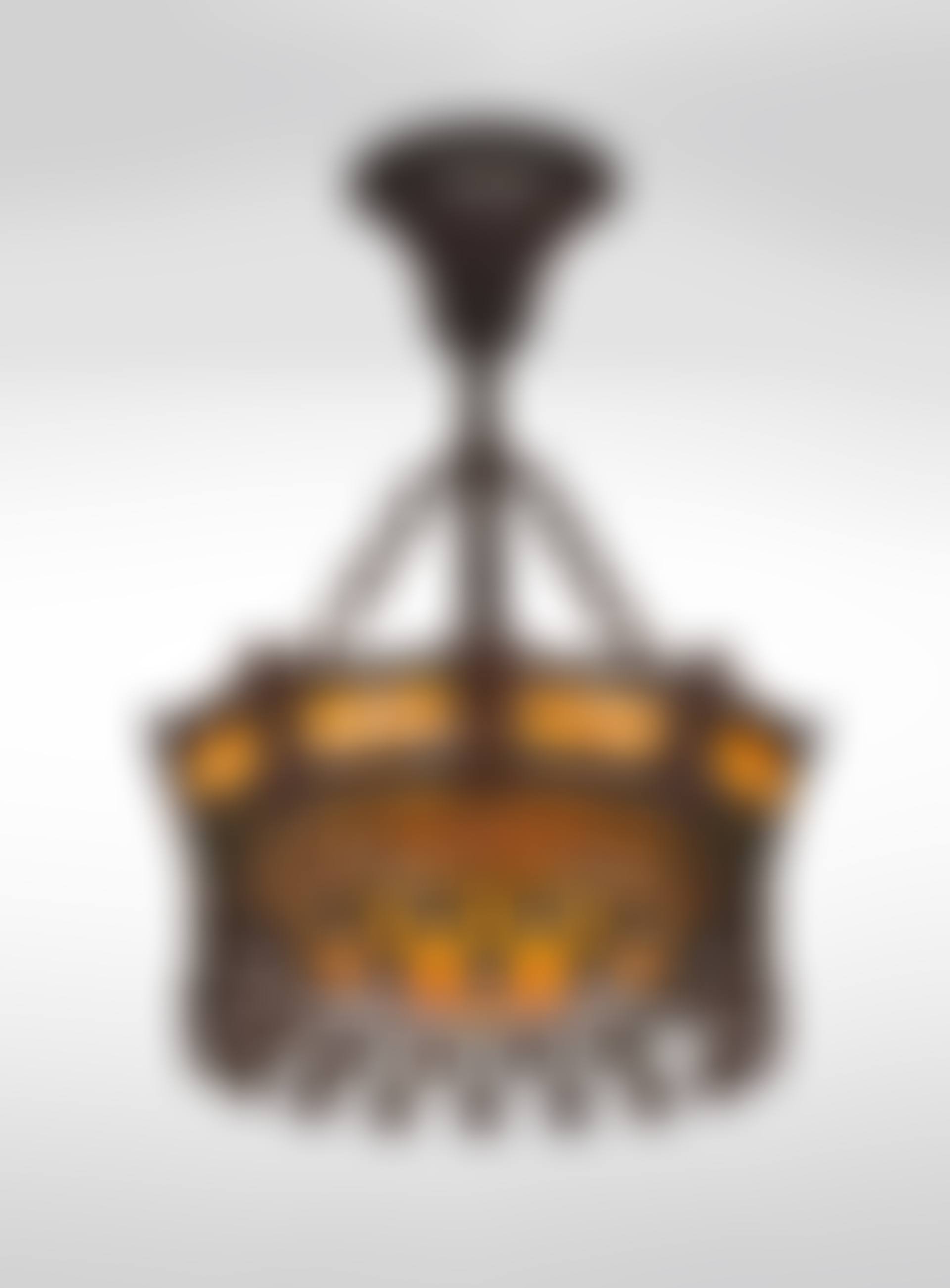 "Turtle-Back Tile" Chandelier (preview)
