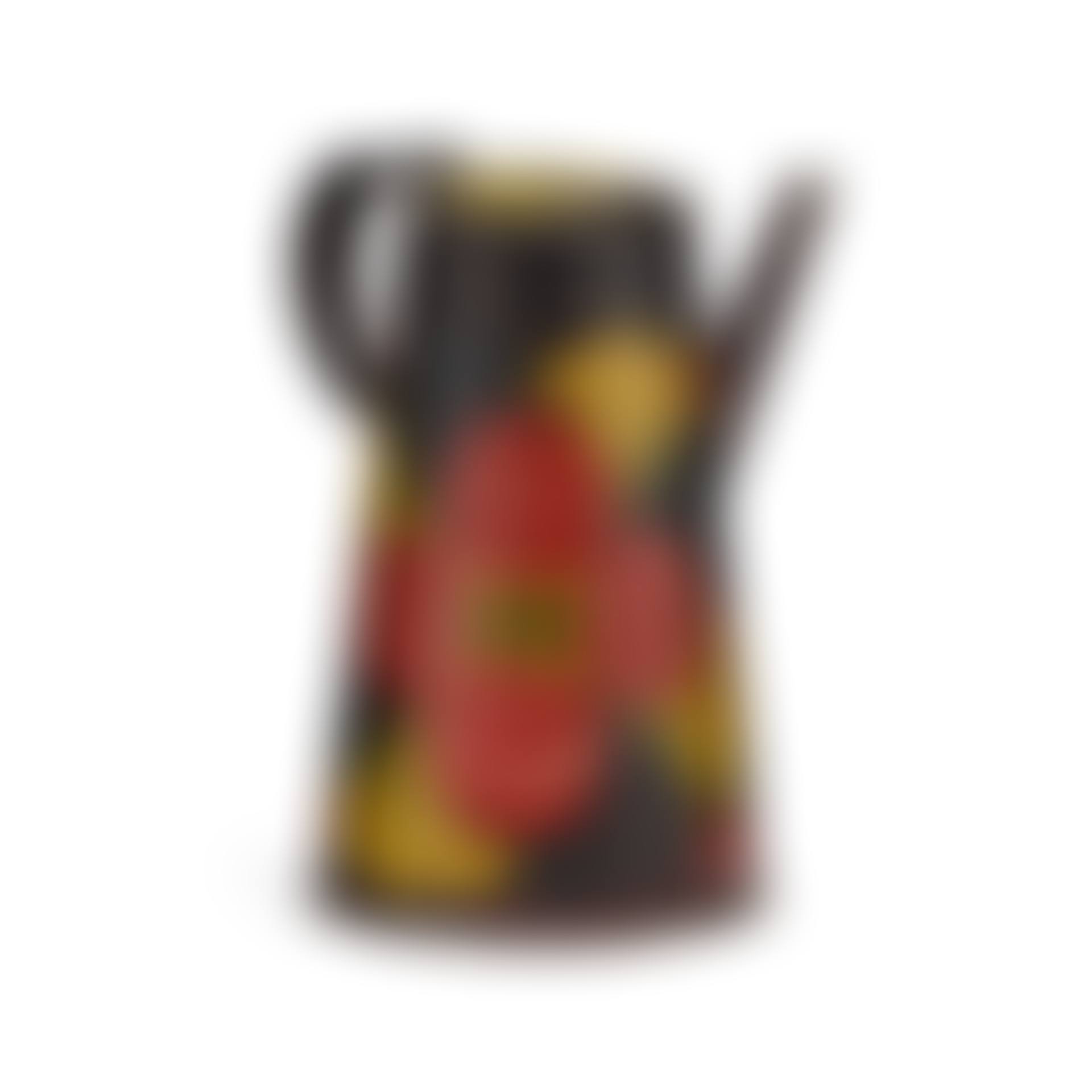 A BLACK-PAINTED TOLEWARE CHOCOLATE POT (preview)