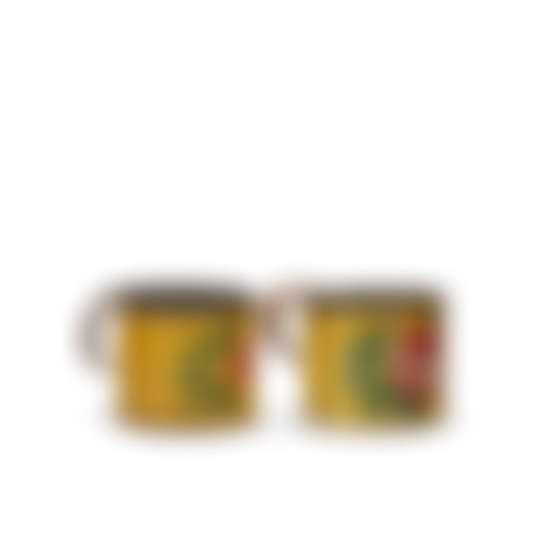 A PAIR OF YELLOW-PAINTED TOLEWARE CUPS (preview)