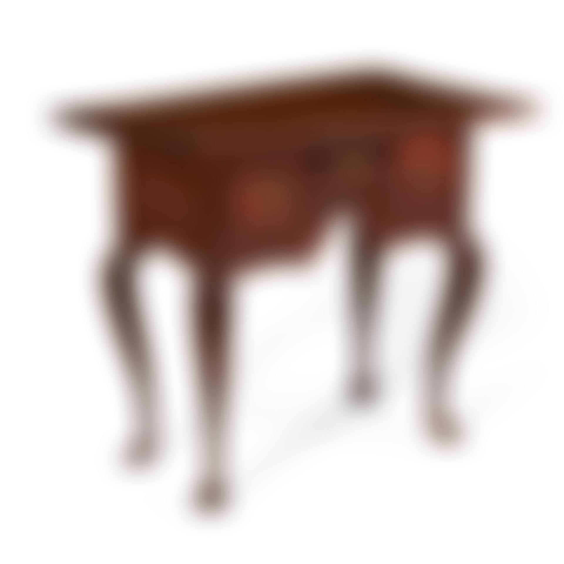 A QUEEN ANNE FIGURED MAPLE DRESSING TABLE  (preview)
