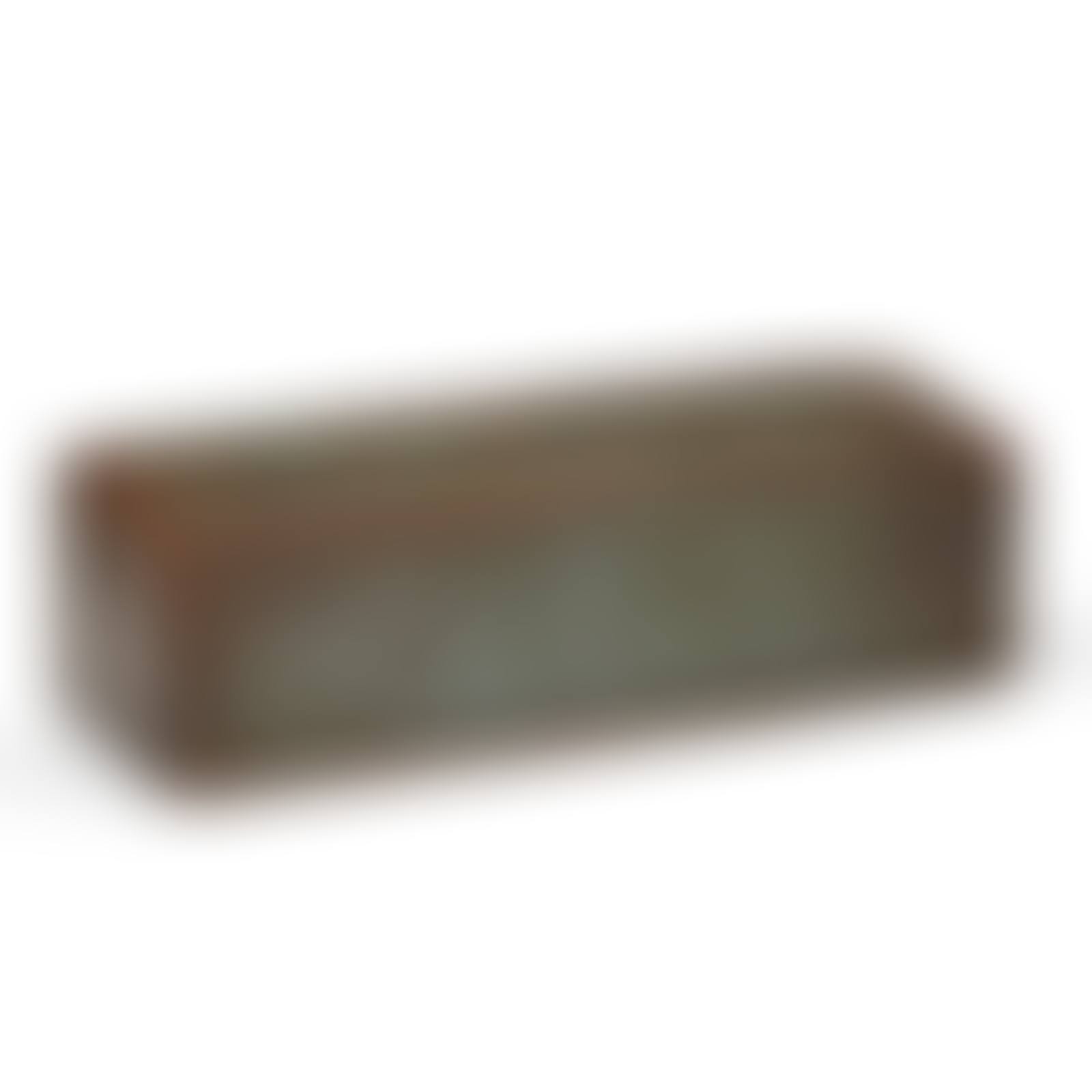 A GREEN-PAINTED PINE SLIDE-LID BOX (preview)