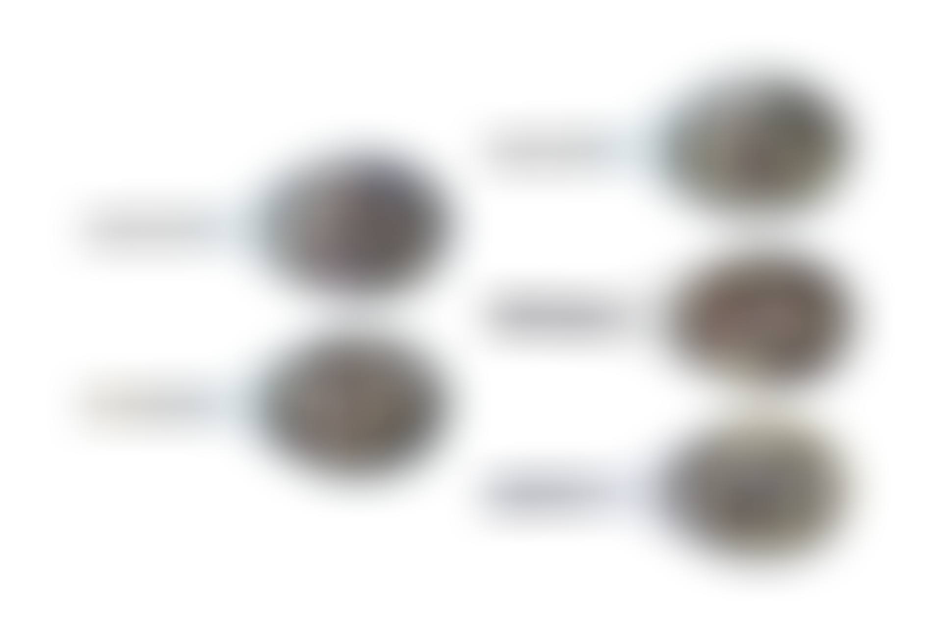 Five tennis racquets (preview)