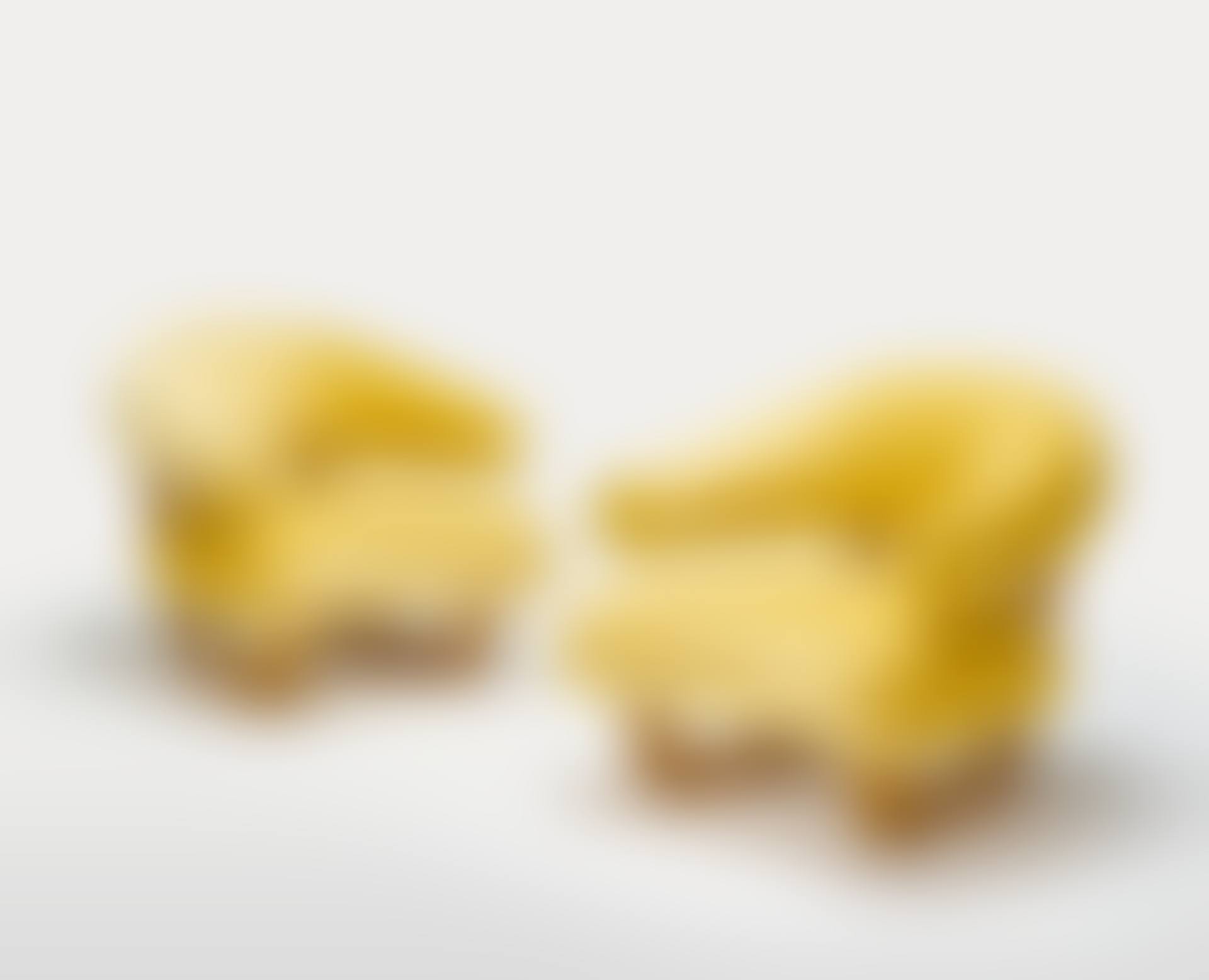 PAIR OF 'SCULPTURE' ARMCHAIRS (preview)