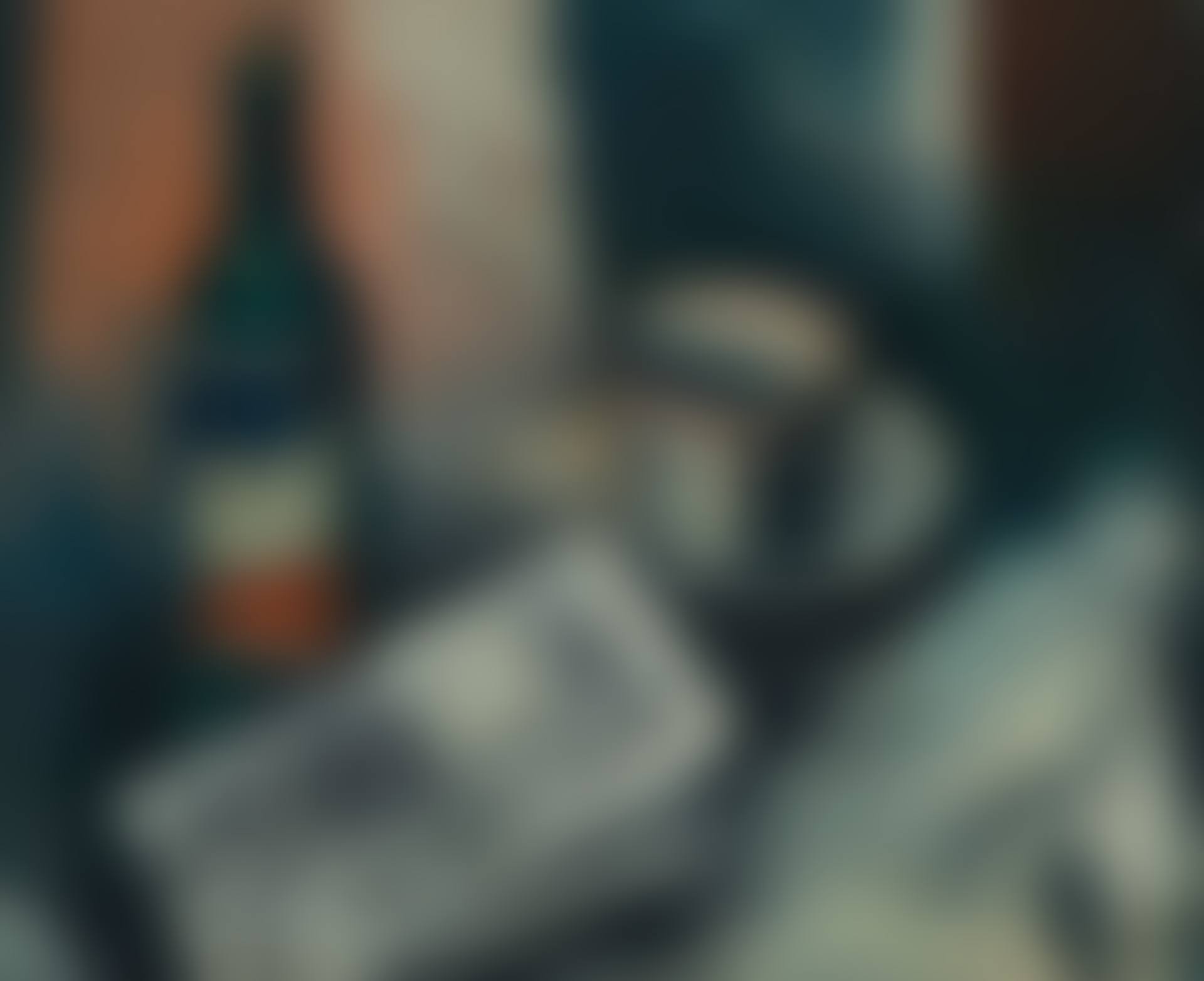 Nature morte au journal et à la bouteille (preview)