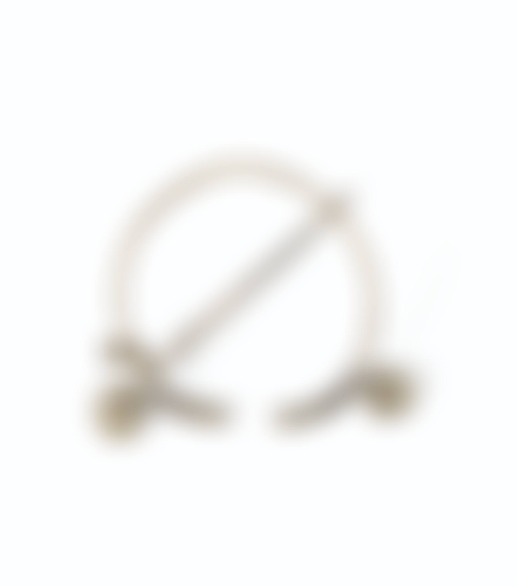 OMEGA (BELT BUCKLE)�
BRASS WIRE. EXECUTED IN 1957. (preview)