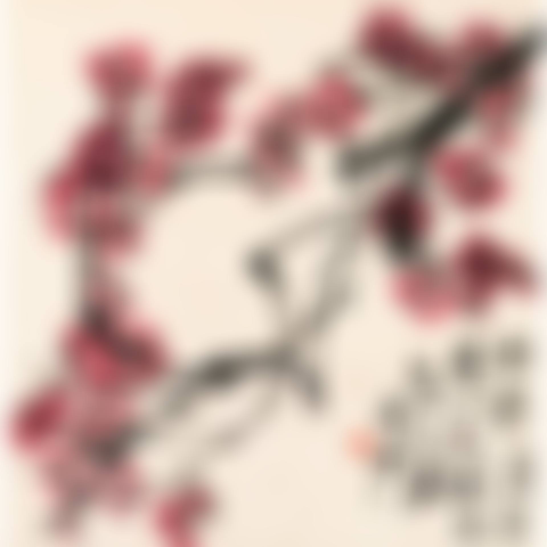 Red Plum Blossoms (preview)