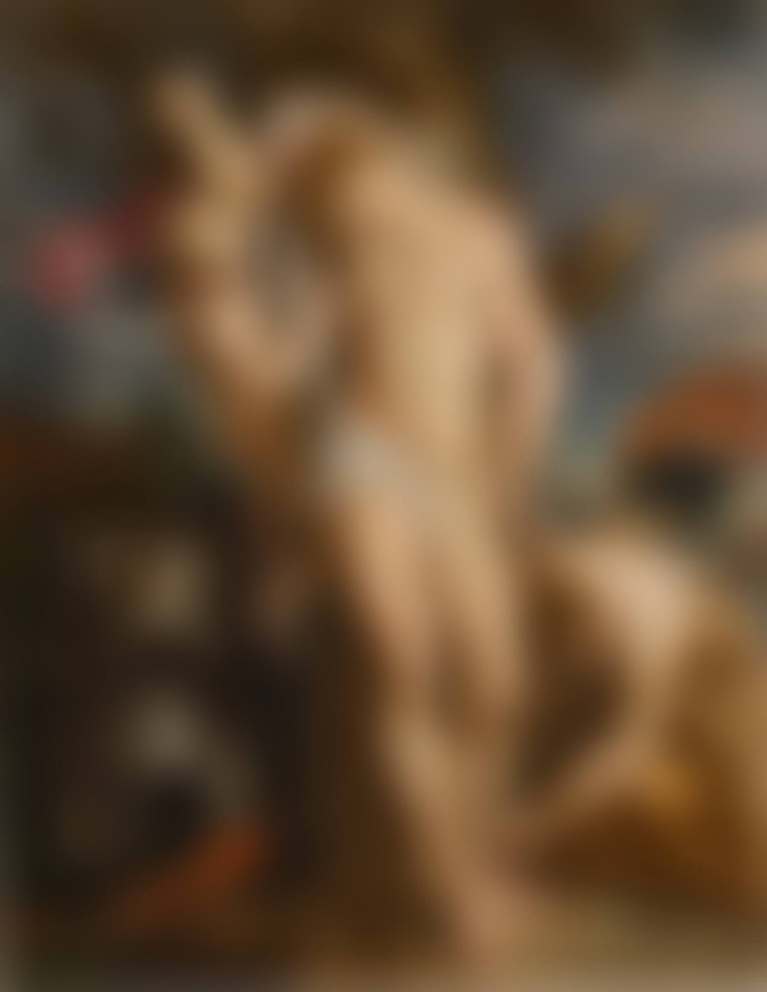Saint Sebastian tended by two angels (preview)