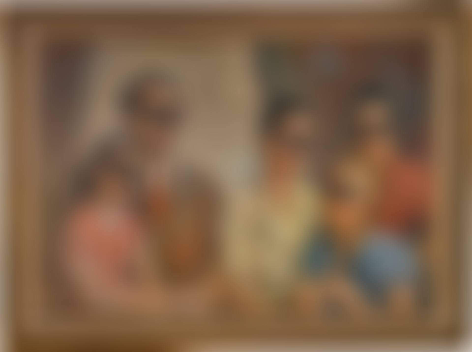 OLD PAINTING, WITZ FIVE PERSONS, WITZ BLACK BARREL OVER THE EYES (preview)