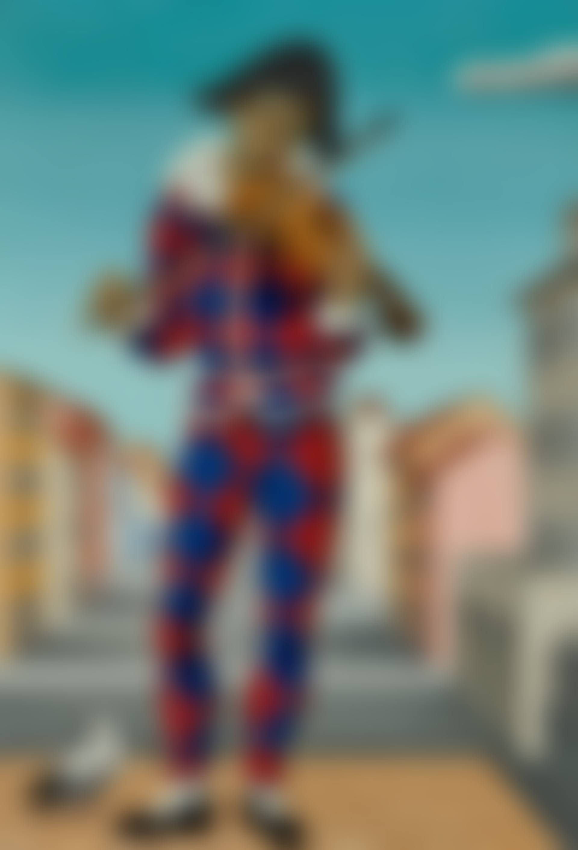 Arlequin jouant du violon (preview)