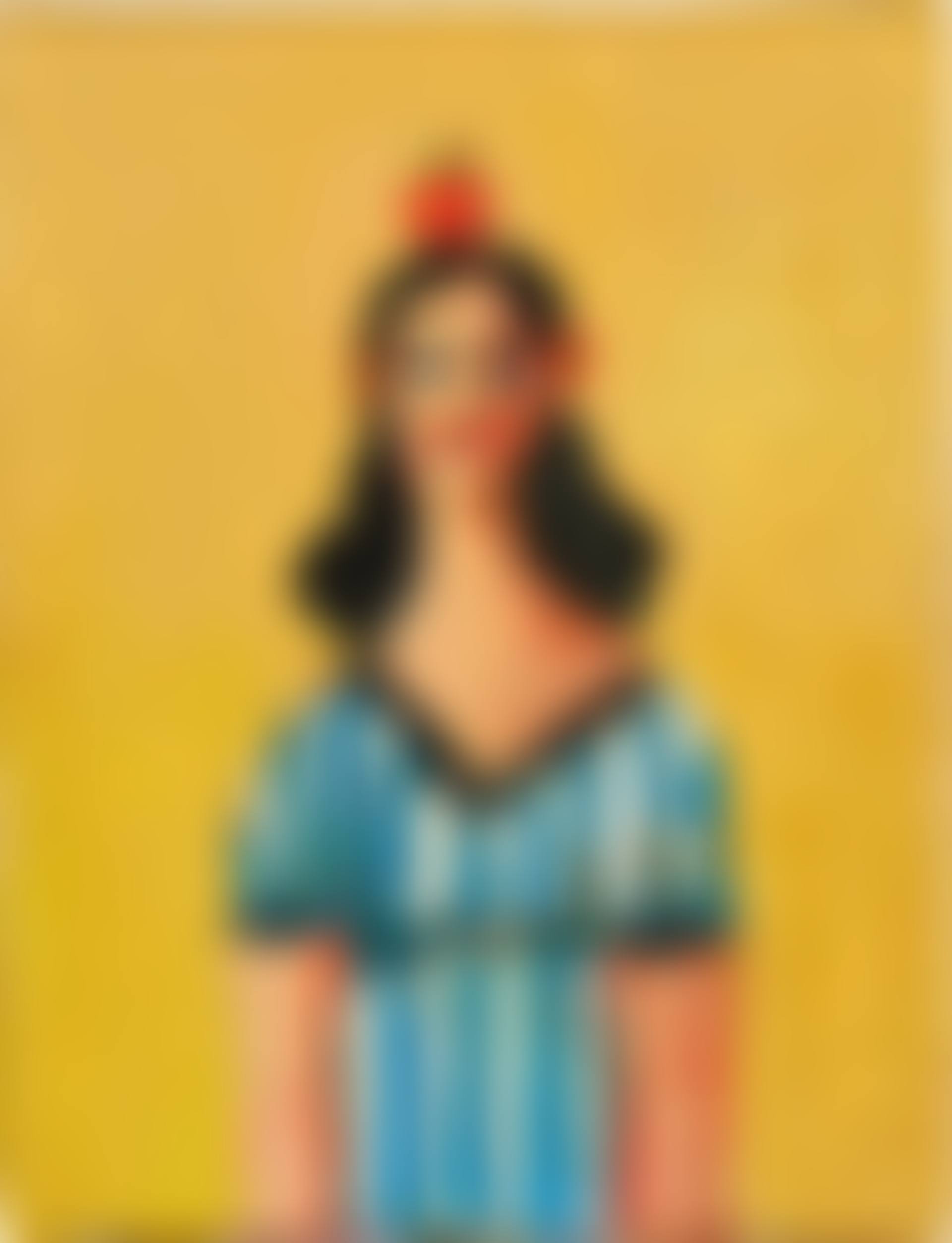 Girl in Striped Dress (preview)