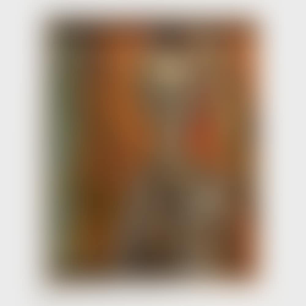 Skeleton with Orange Background (preview)
