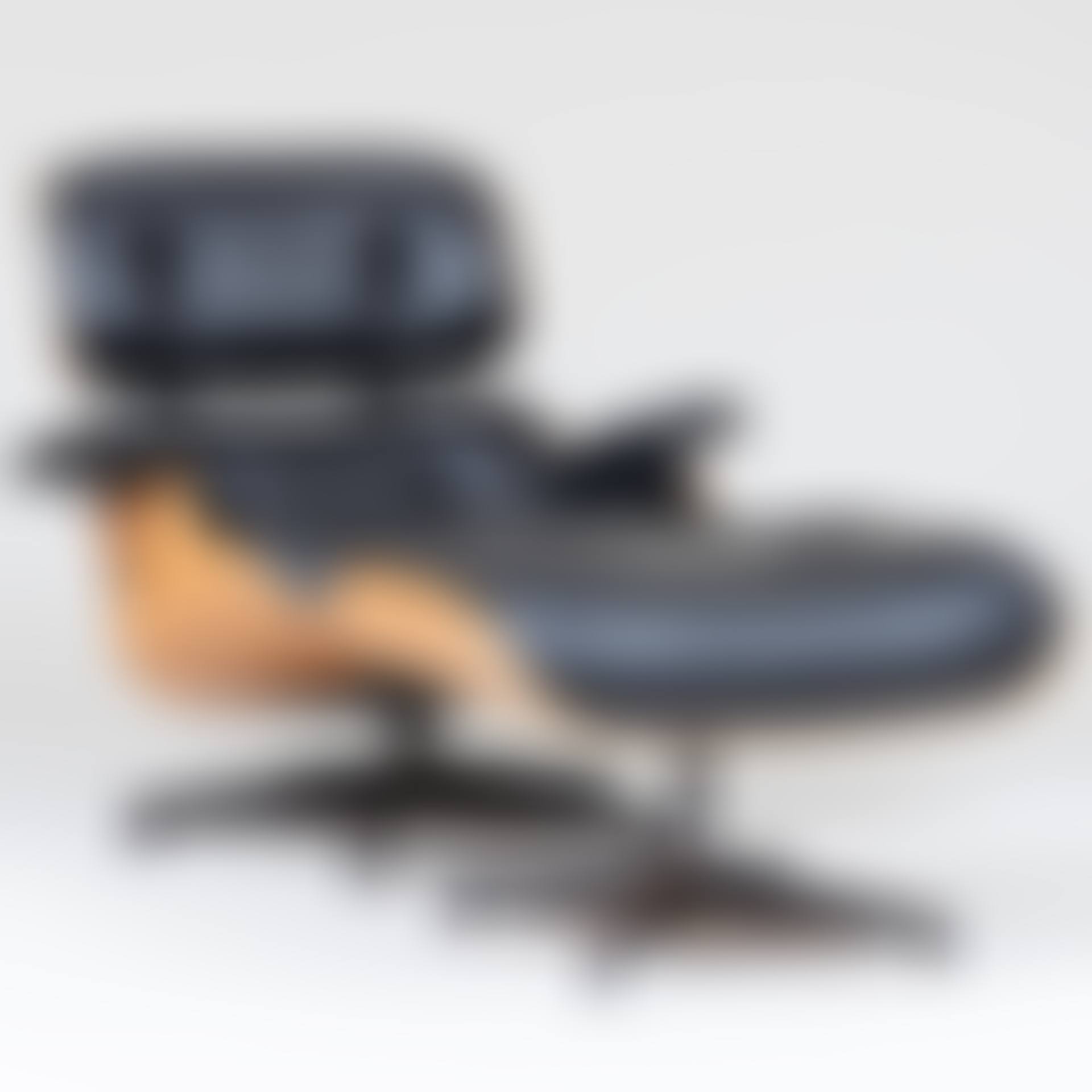 Charles and Ray Eames for Herman Miller Walnut and Leather Upholstered '670' Lounge Chair and '671' Ottoman (preview)