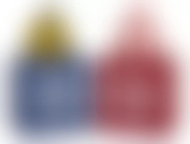 Pumpkins: red and white; yellow and black (preview)