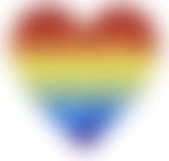 Butterfly Heart Rainbow (Large (preview)