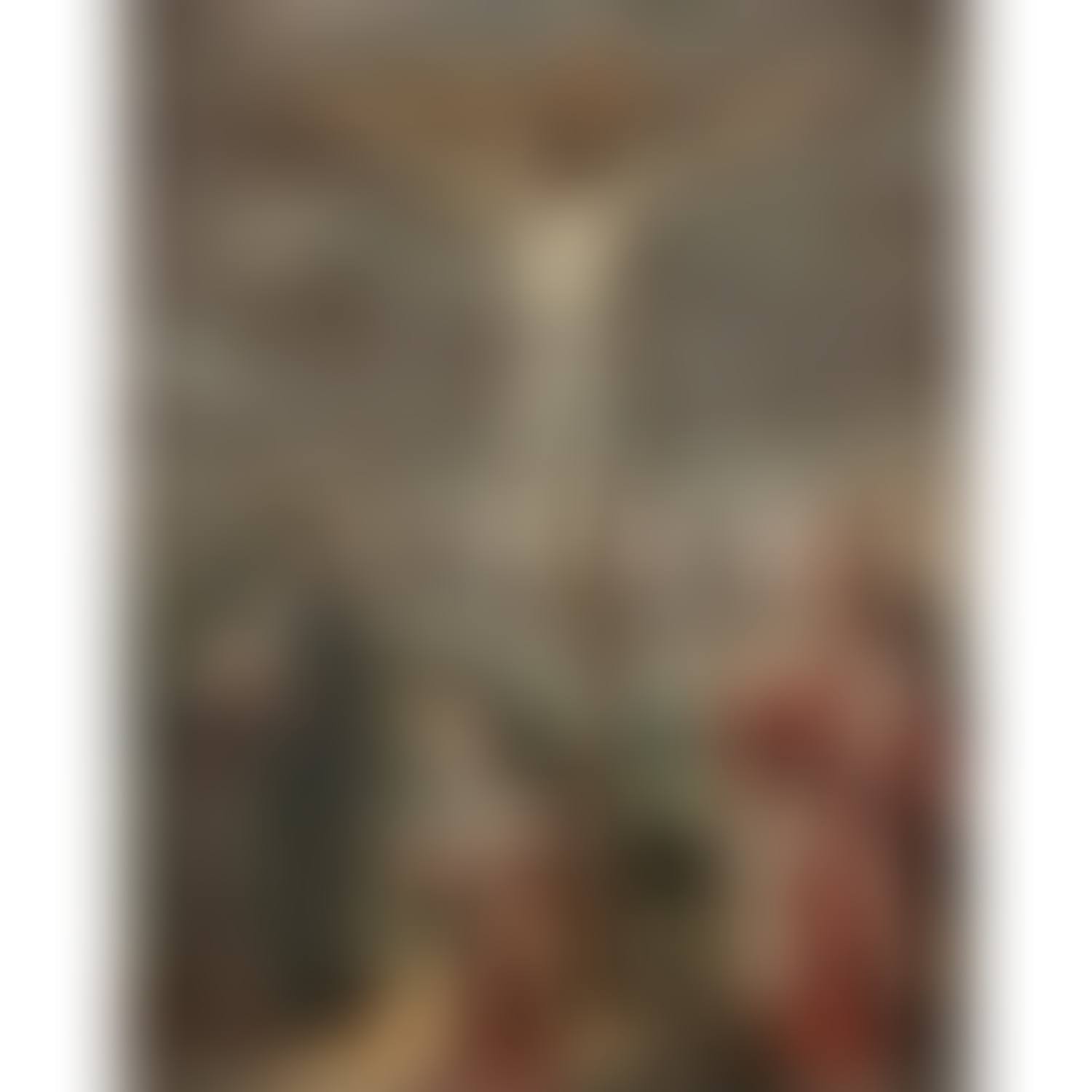 La Crucifixion entre la Vierge, Sainte Marie-Madeleine et Saint Jean; The Crucifixion between the Virgin, St. Mary-Magdalena and St. John; LA CRUCIFIXION ENTRE LA VIERGE, SAINTE MARIE-MADELEINE ET SAINT JEAN (preview)