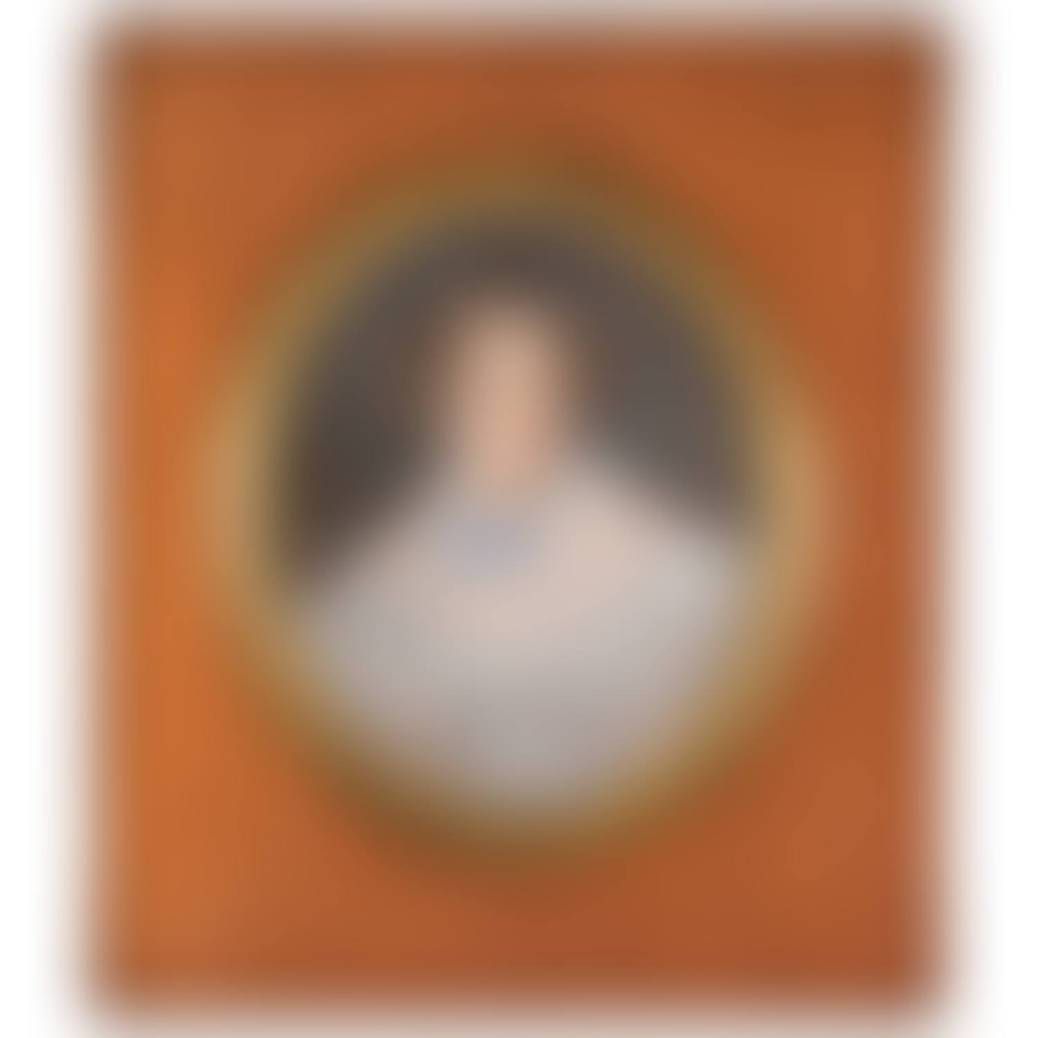 Portrait of a blonde woman with ringlet hairstyle (preview)